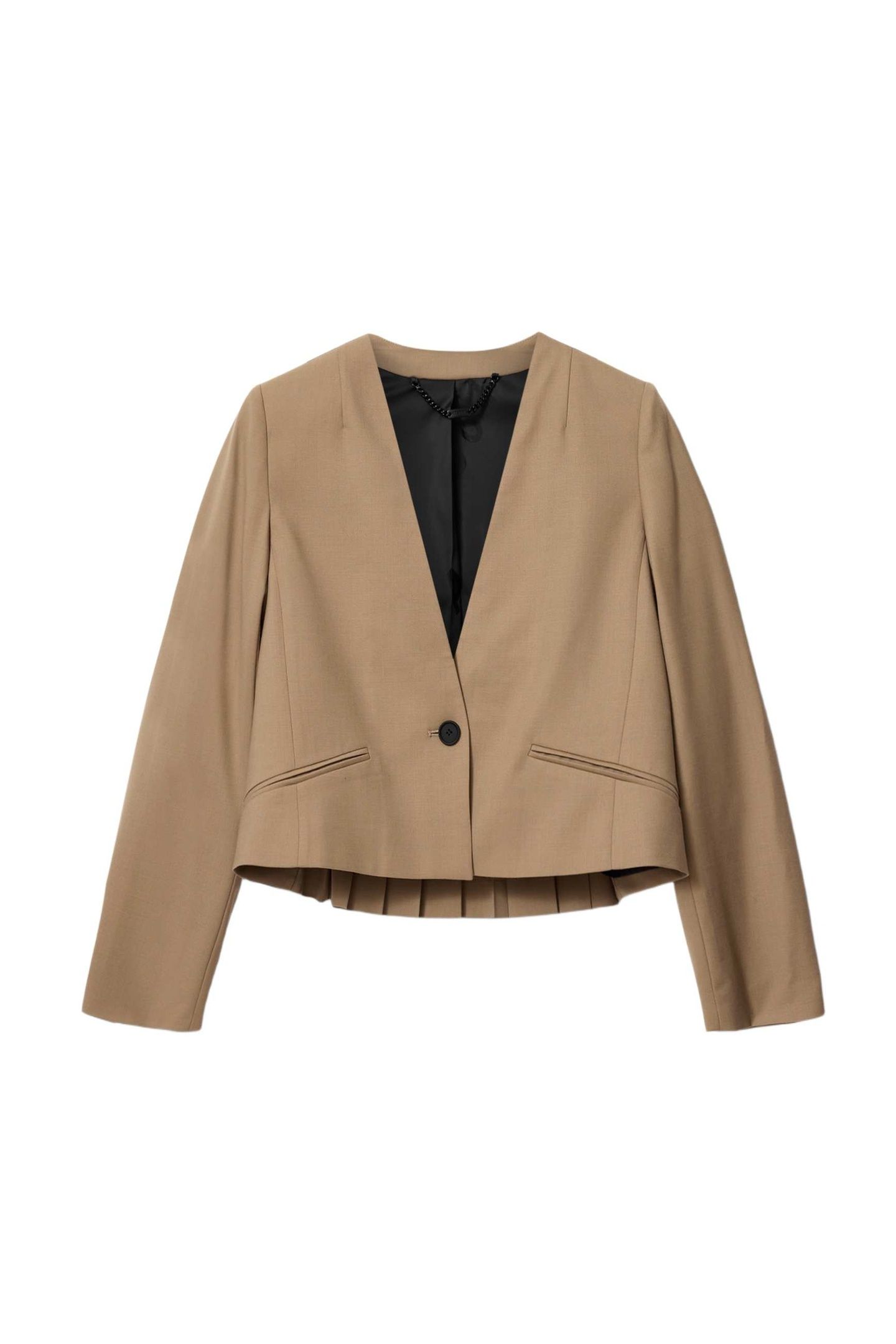 POPPY BLAZER SAND BROWN 7