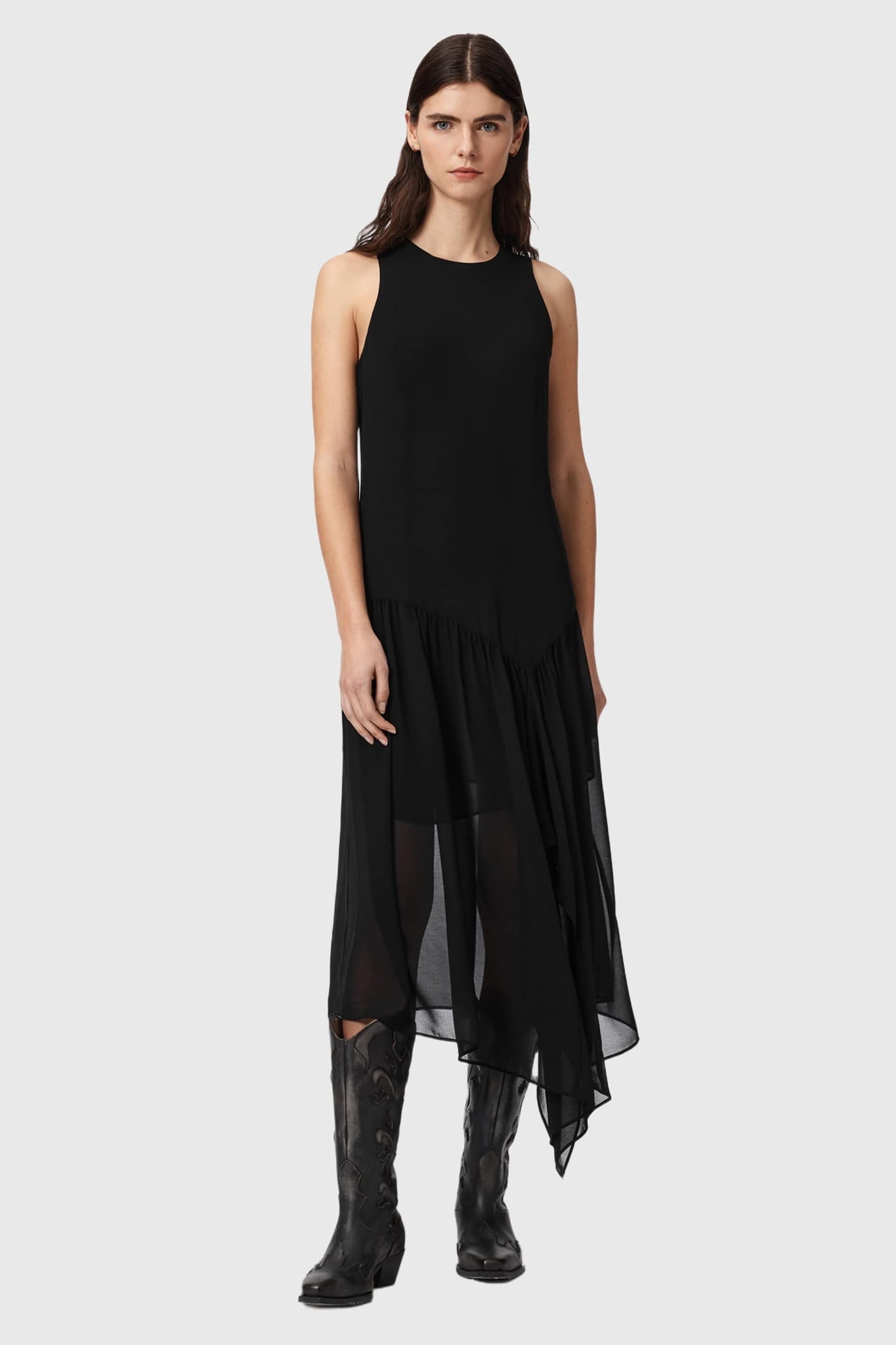 CYRA MAXI DRESS BLACK 4