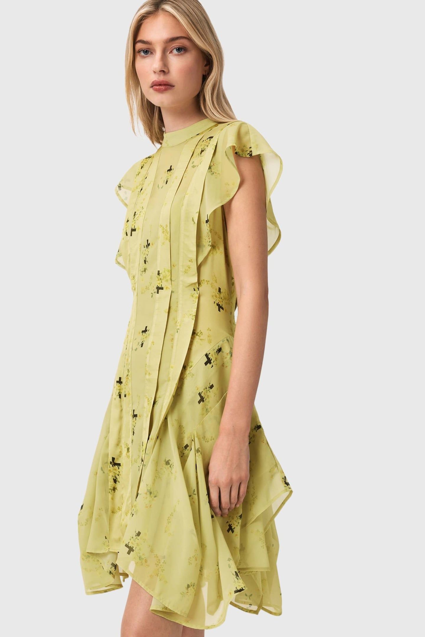 FLEUR DRESS EMPOLI YELLOW 5