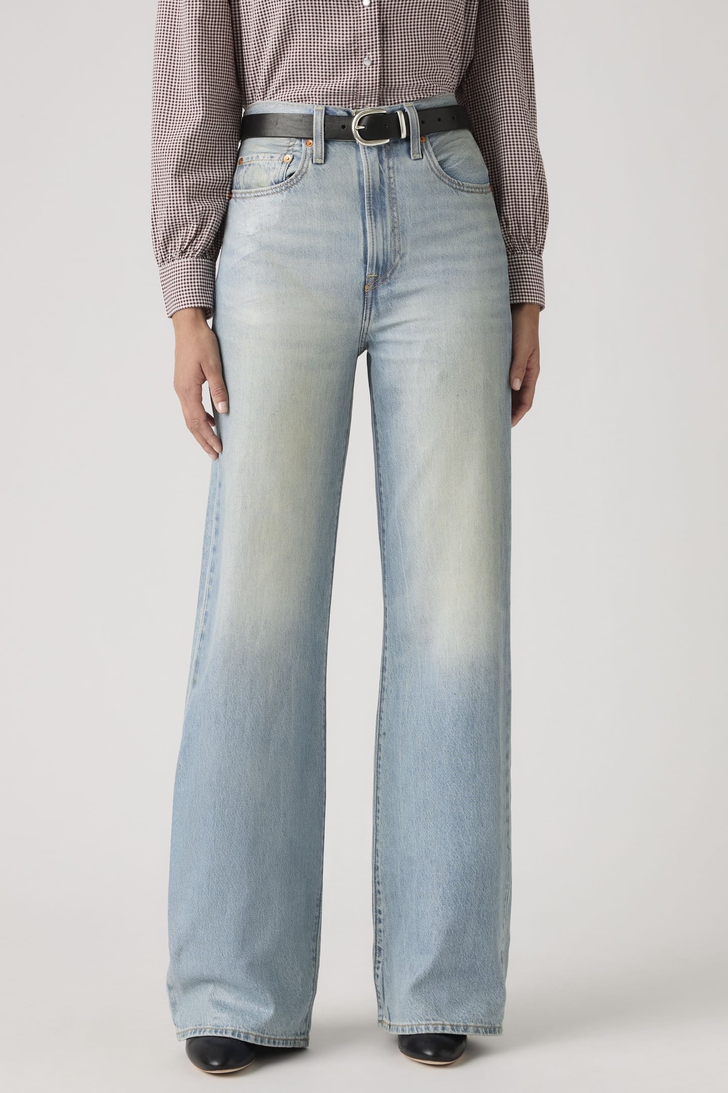 RIBCAGE WIDE LEG LIGHTWEIGHT JEANS 5