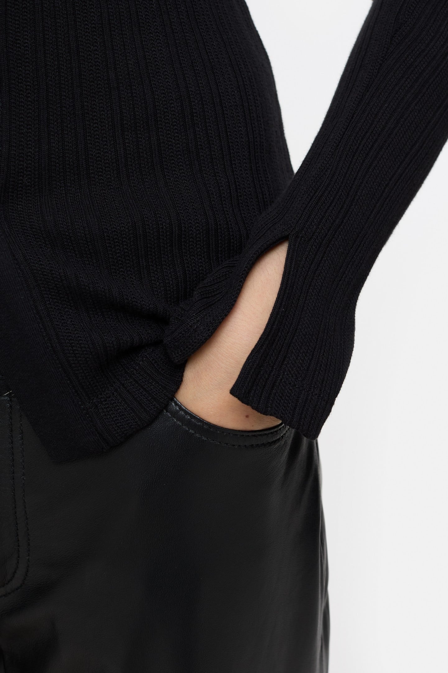 CARDIGAN LONGSLEEVE BLACK 4