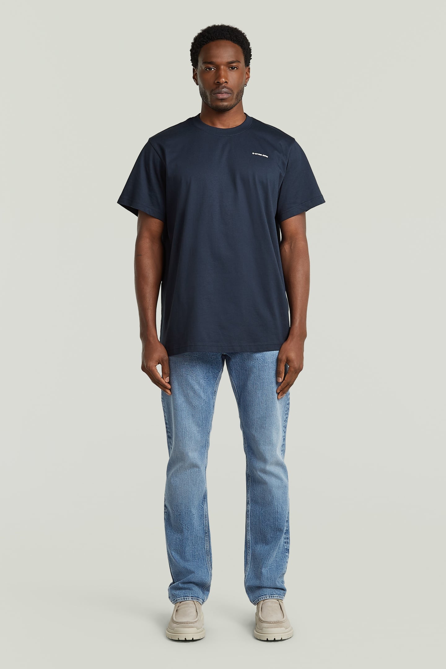 CHEST LOGO LOOSE R T BLUE 3