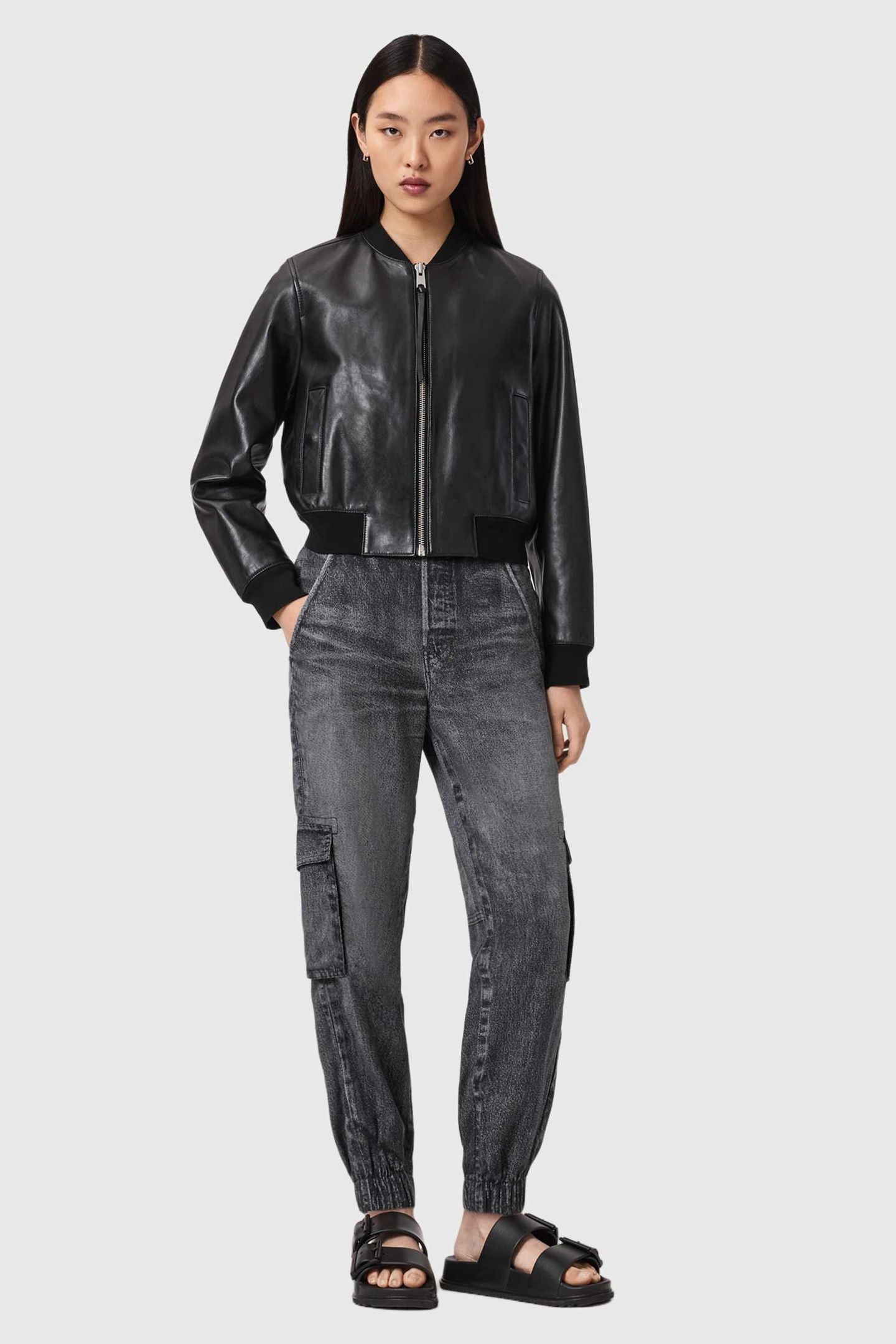 SELMA TROUSER ILLUSION BLACK 4