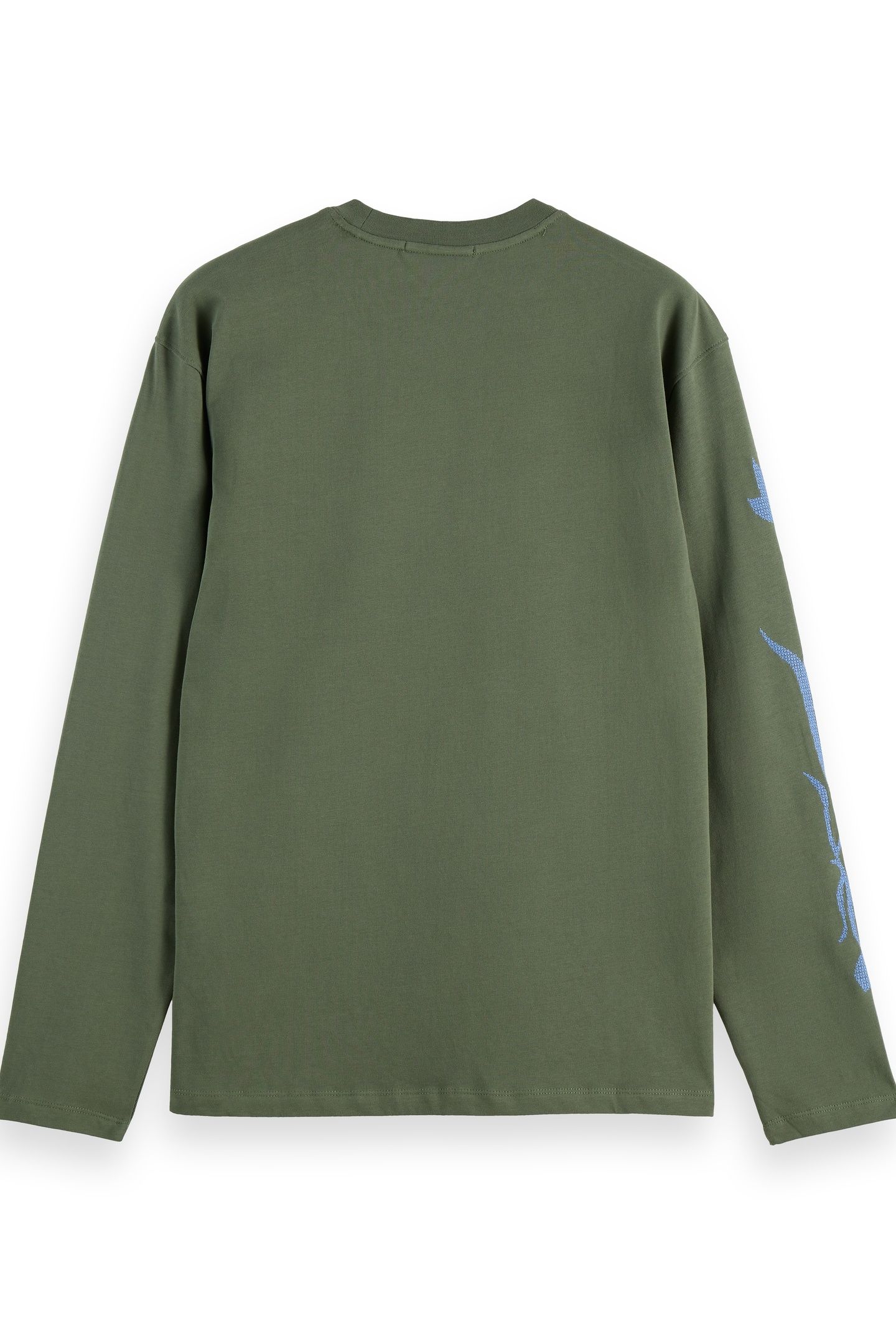 RELAXED FIT ARTWORK T-SHIRT LS THYME 5