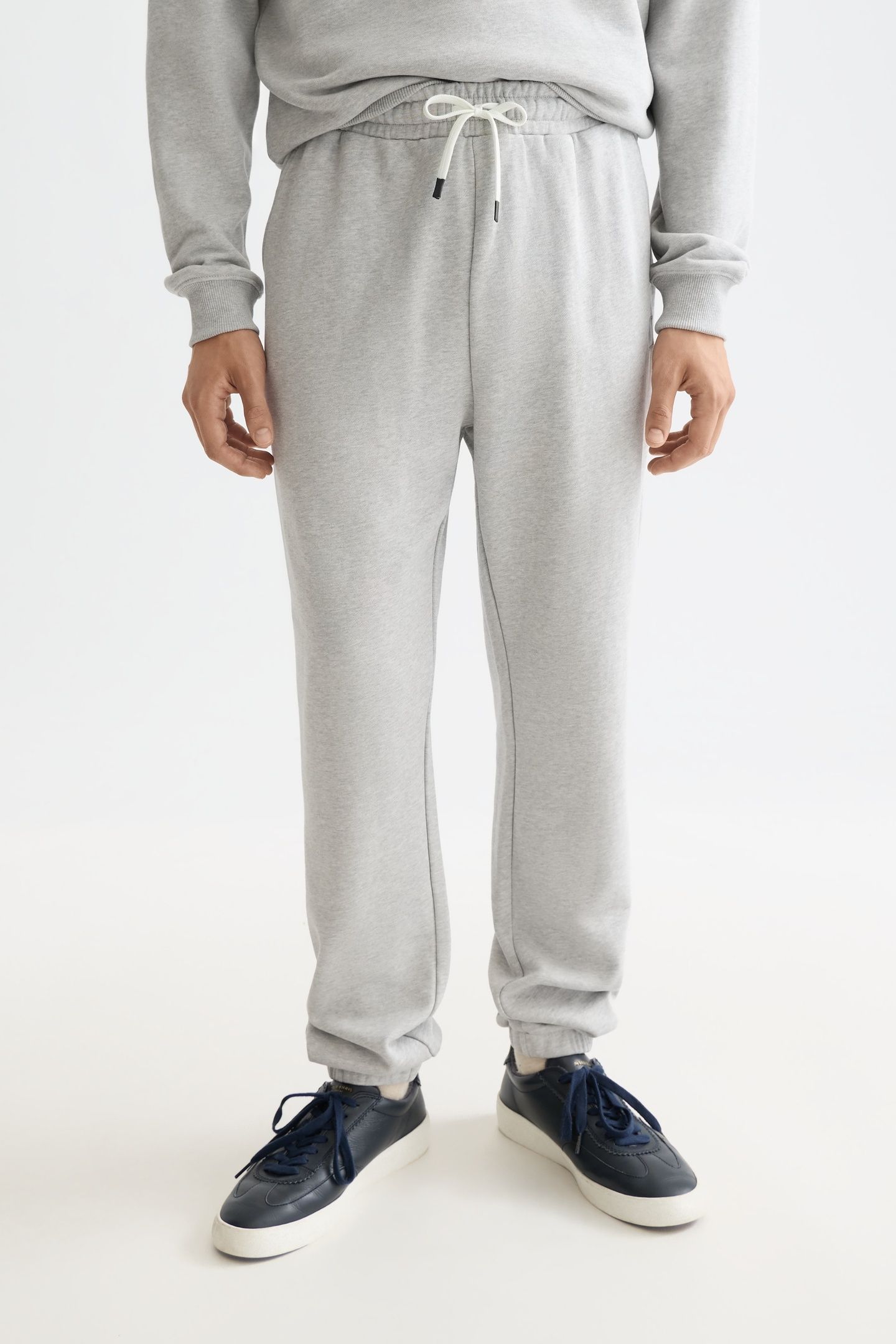 CORE - LOGO SWEATPANT GREY MELANGE 2