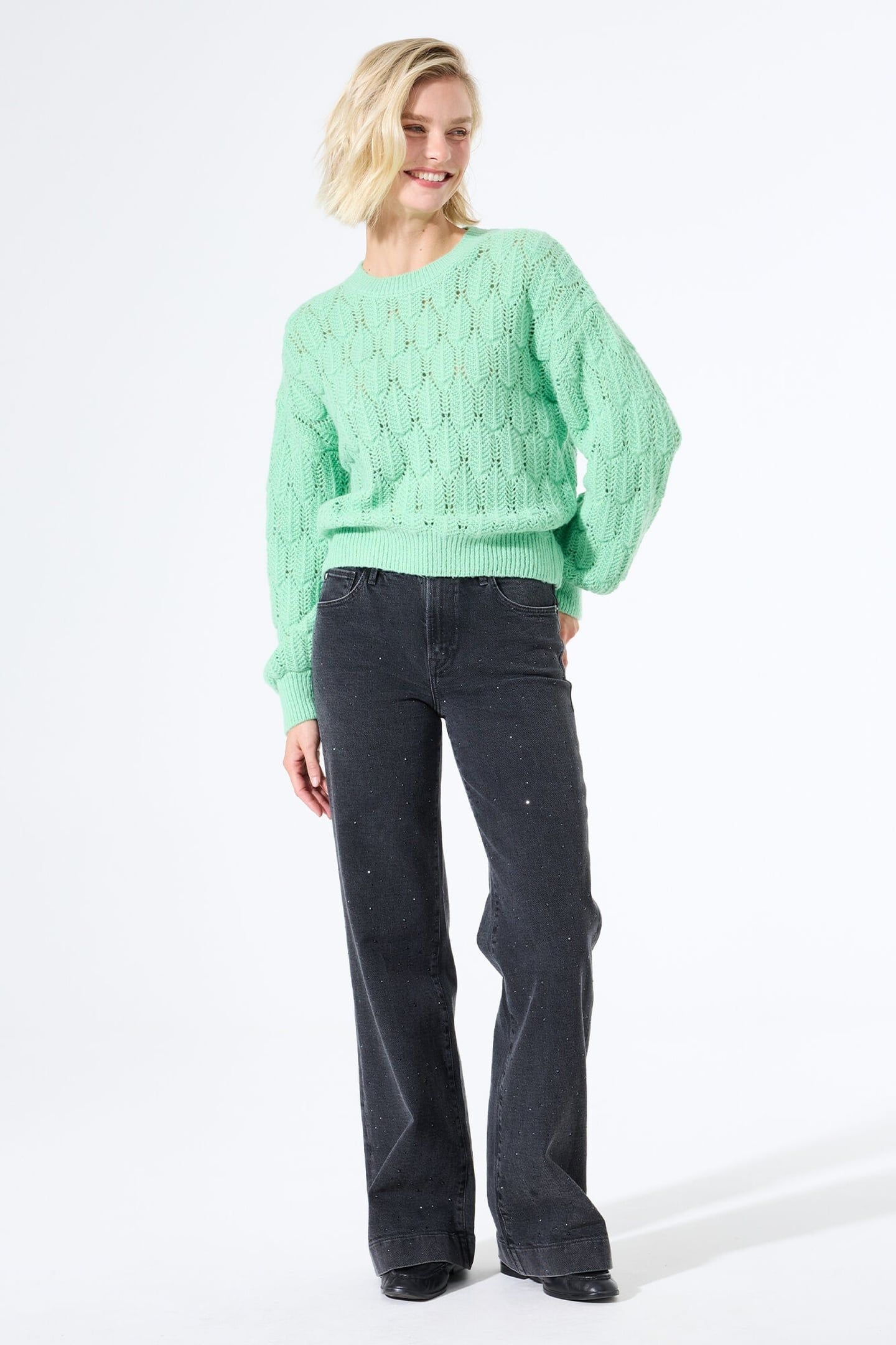 CELIA PANTS DENIM DARK USED 2