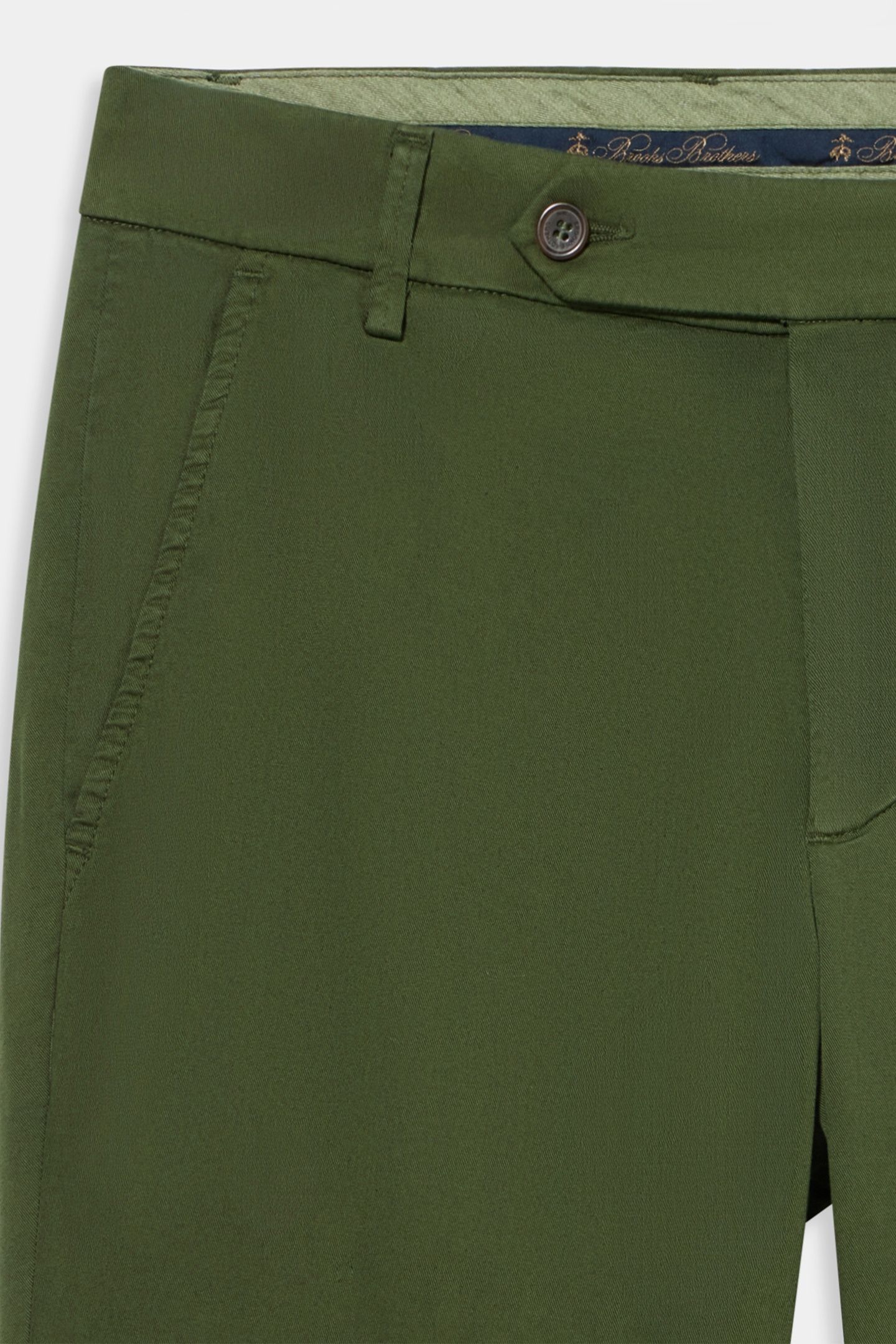 CHINO COTTON MILITARY GREEN 4