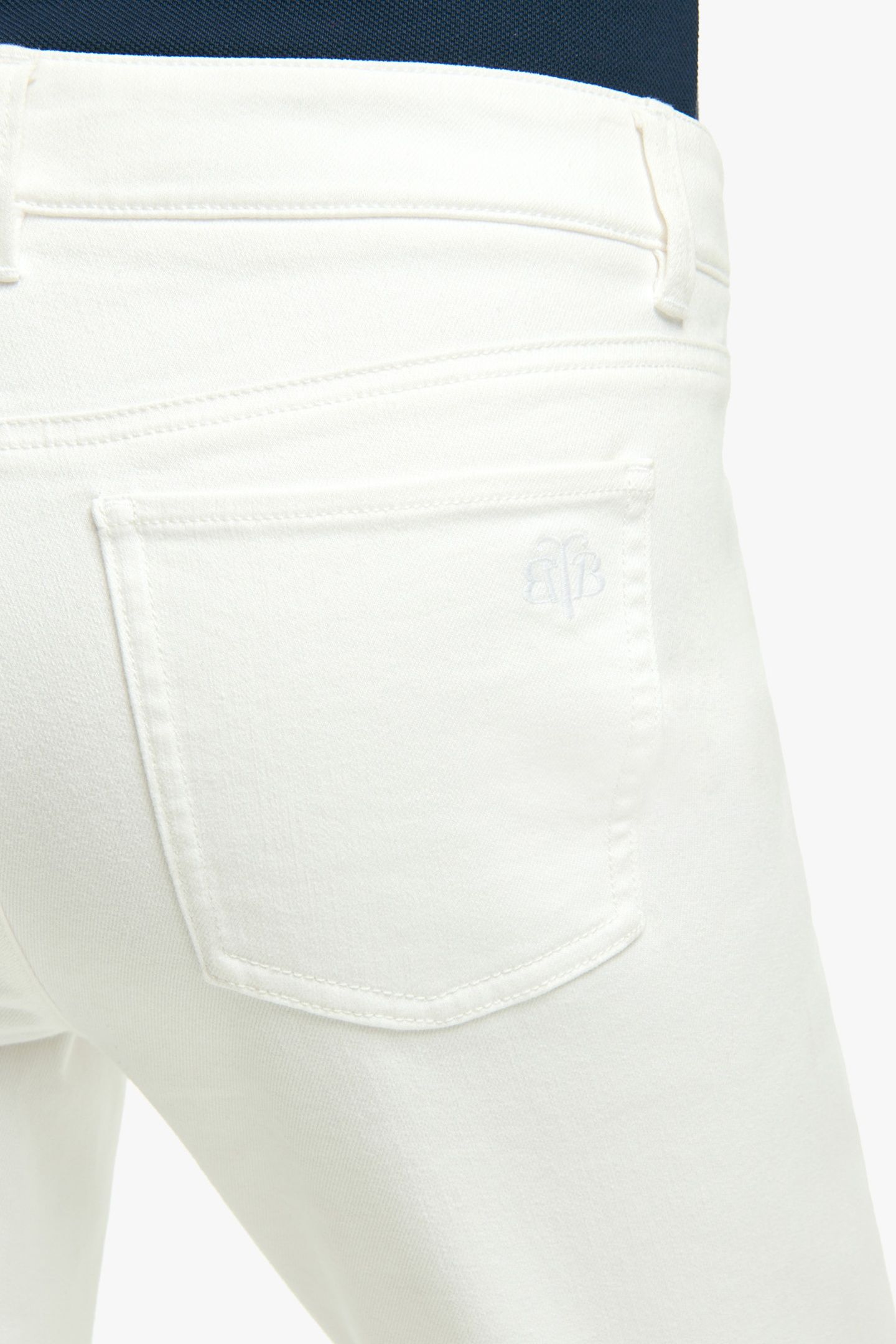 STRETCH COTTON JEANS WHITE 6