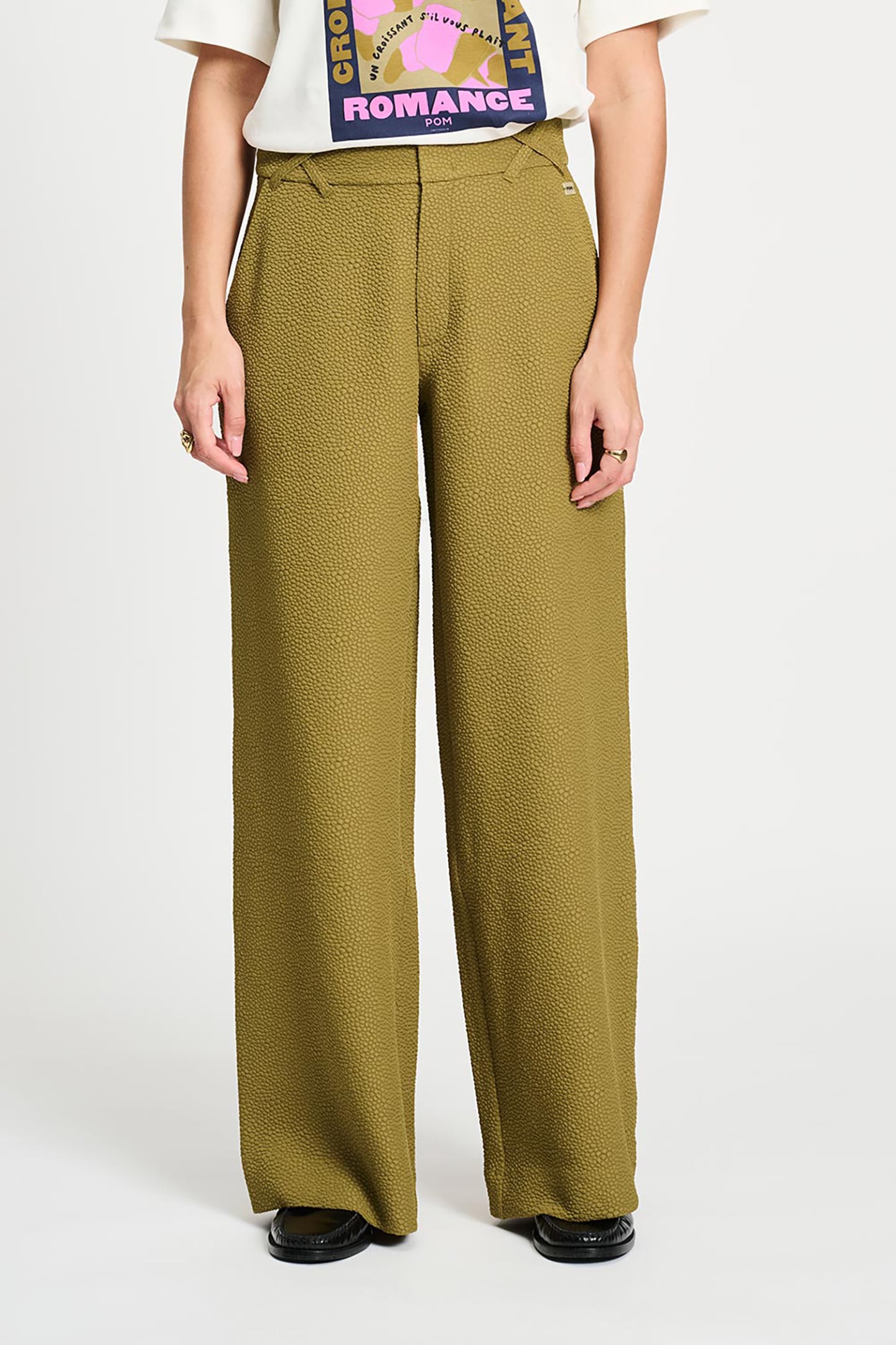 PANTS - BUBBLE FRESH OLIVE BROWN 1