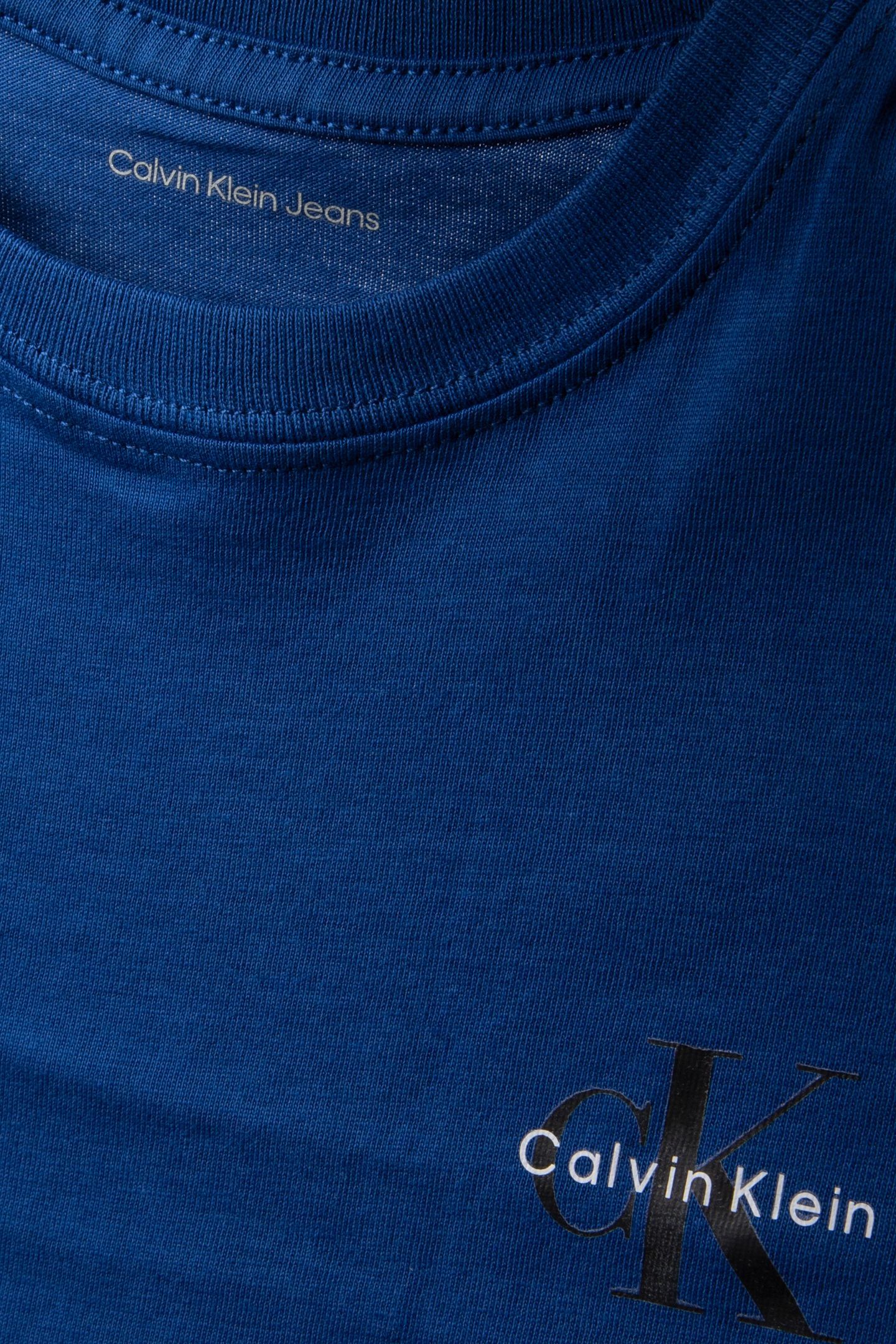 UNISEX CHEST MONOLOGO SS T-SHIRT ADMIRAL BLUE 4