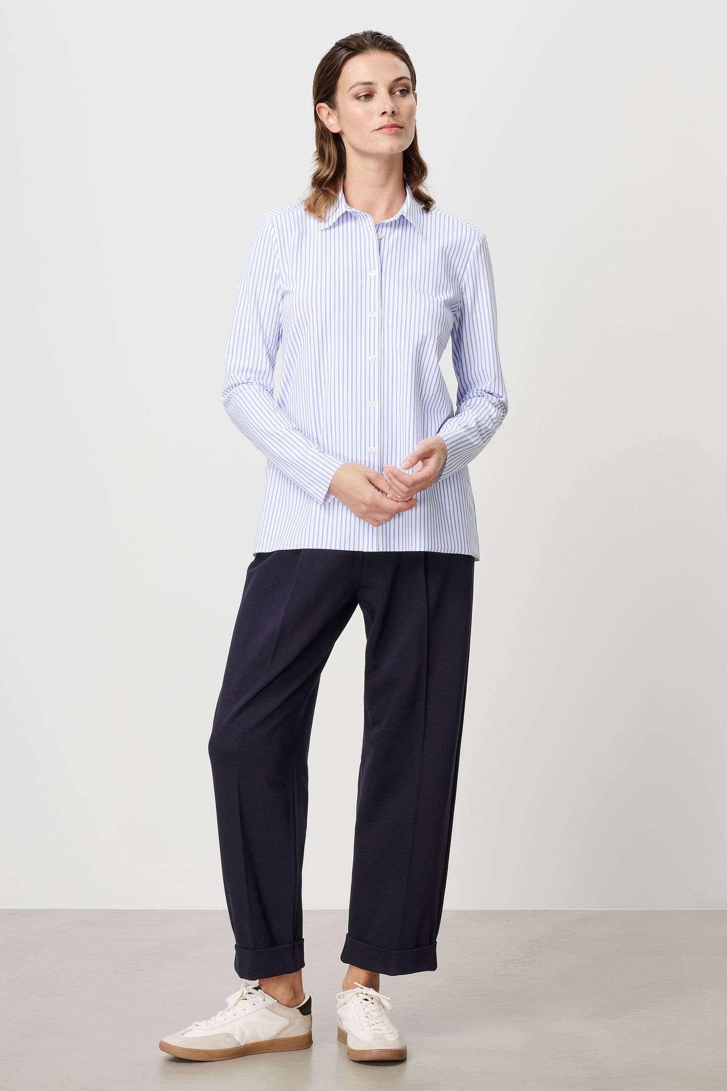 STRIPED SHIRT BLUE 2
