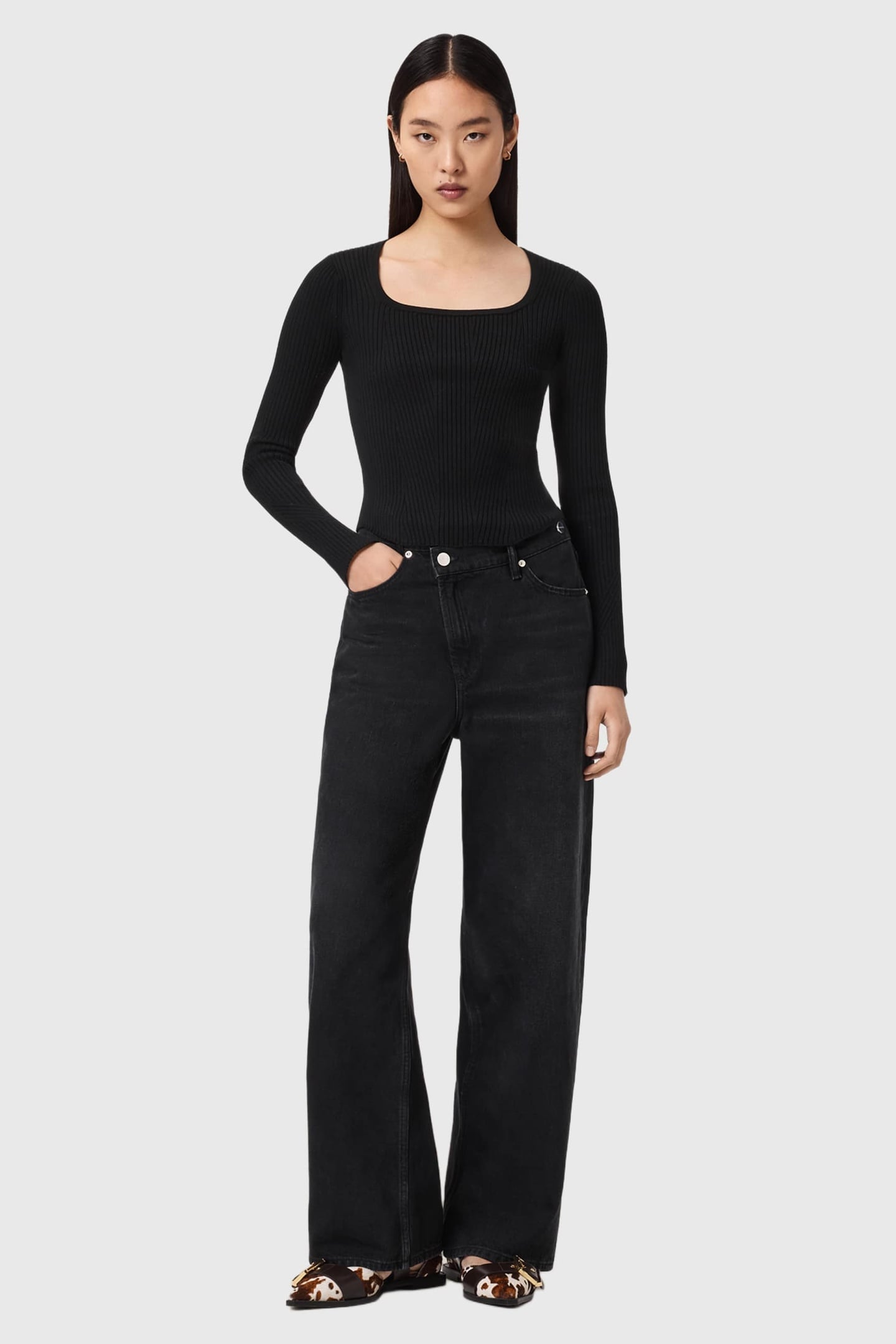 CRUZ HALLY JUMPER BLACK 1