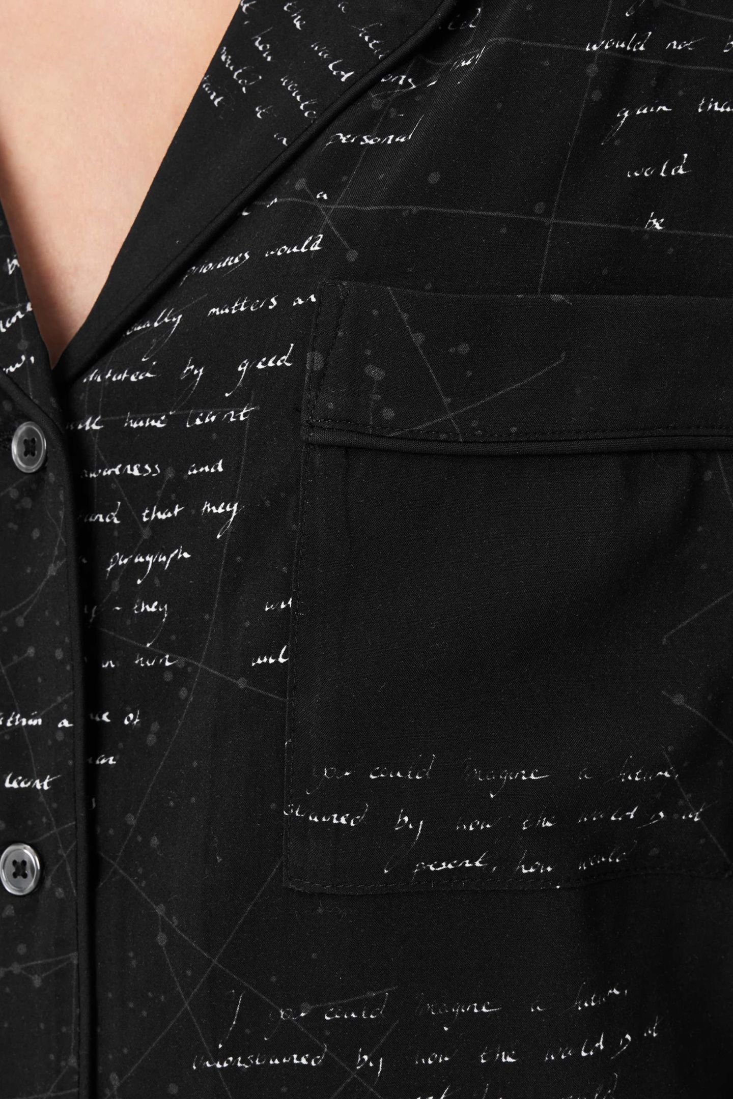 CLEM PJ SET SCRIPT BLACK 7