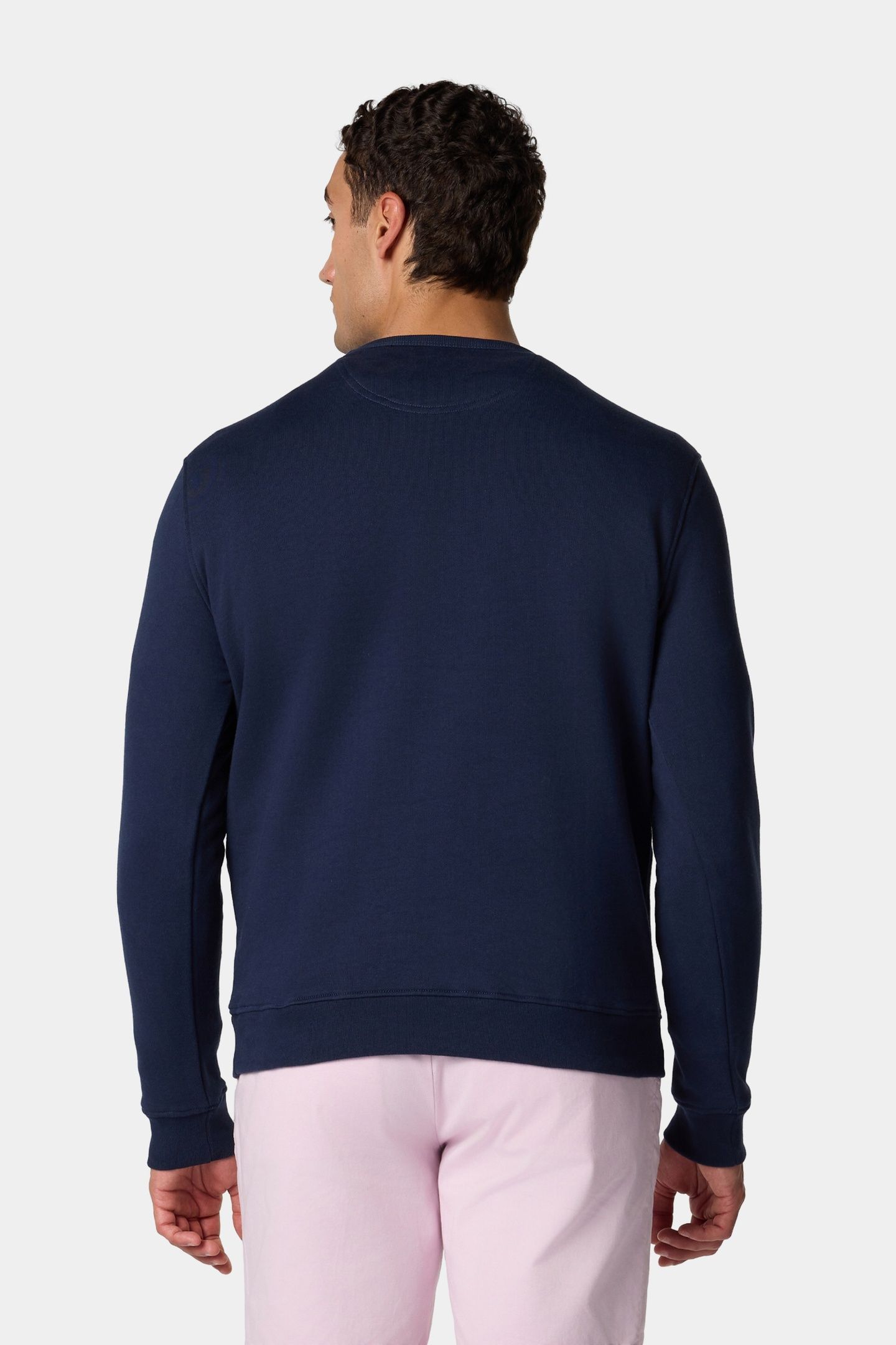 GOLDEN FLEECE EMBROIDERY CREWNECK SWEATSHIRT NAVY 3