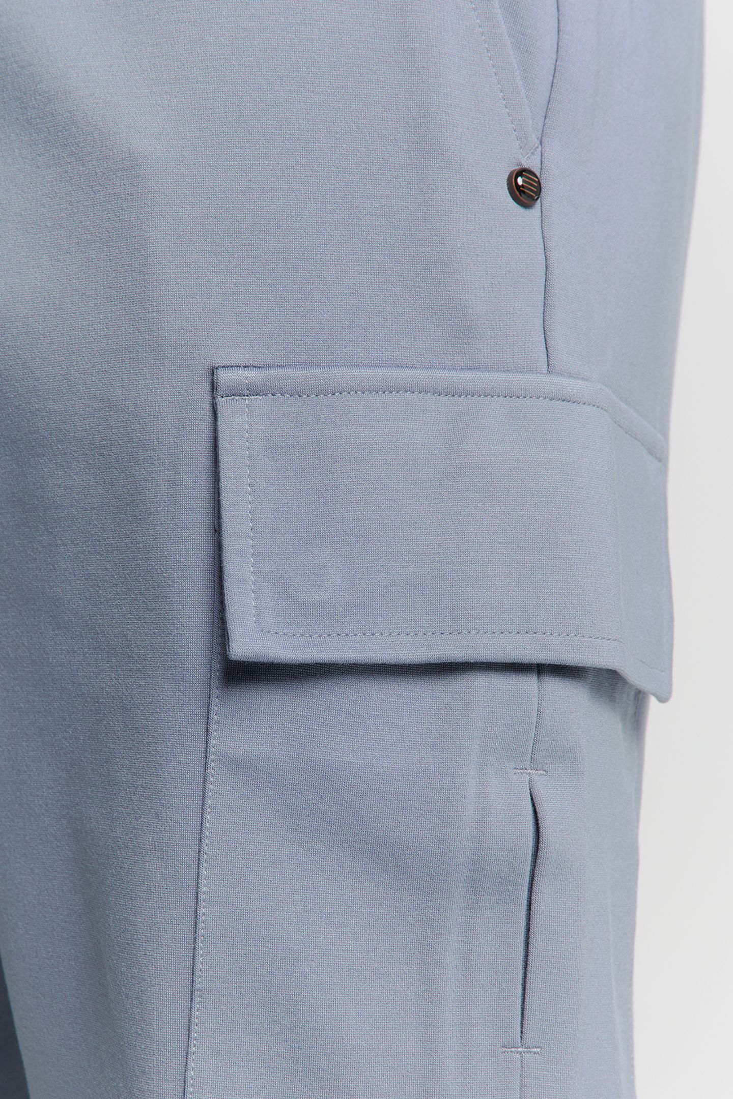 SHORT CARGO JERSEY WASHED BLUE 7