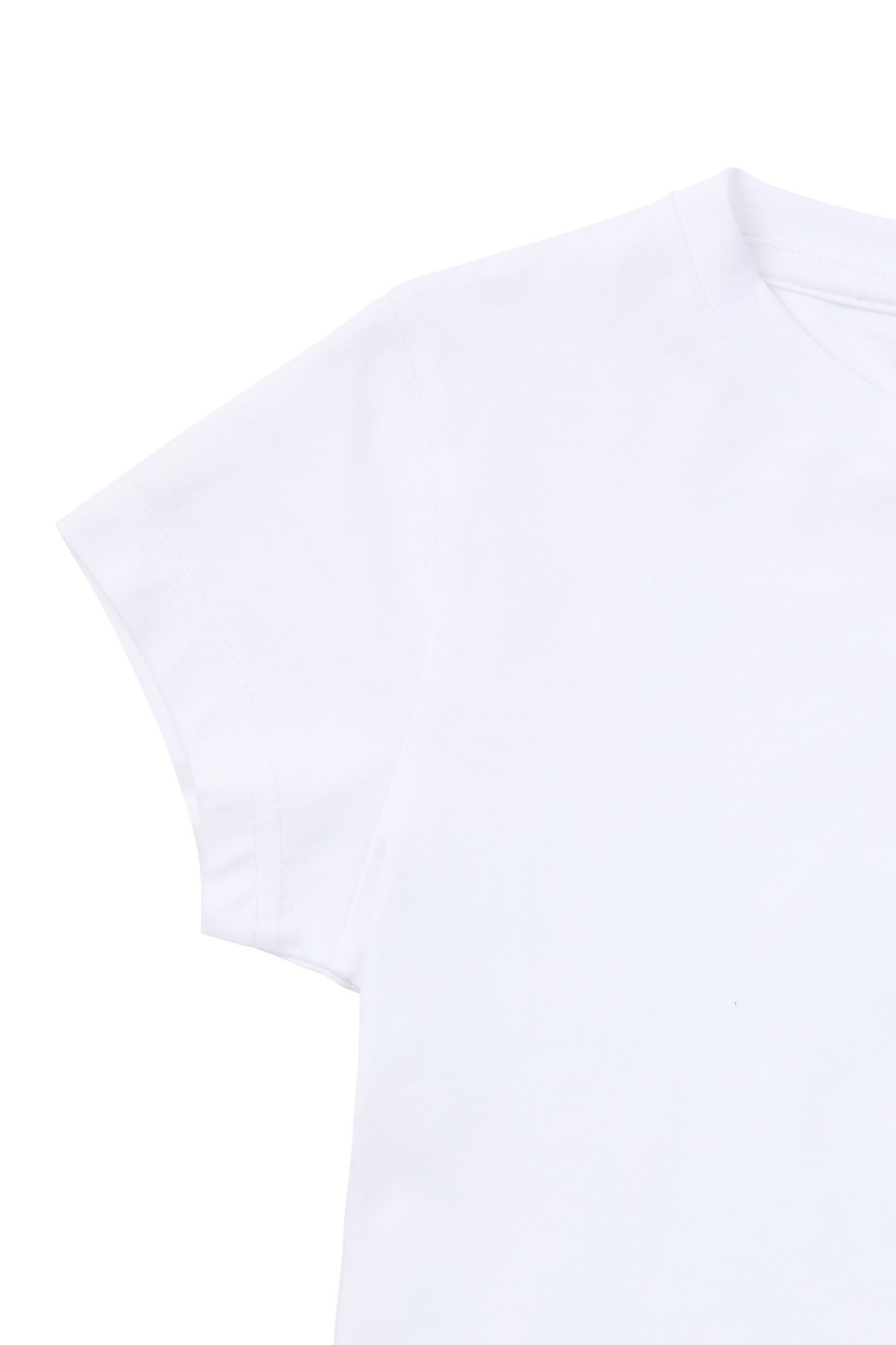 CERANOVA CROPPED LOGO T-SHIRT BRIGHT WHITE 3
