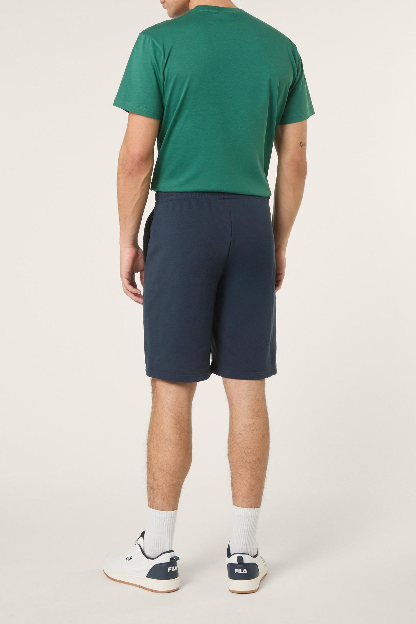 LUSCIANO SWEAT SHORTS BLACK IRIS 3