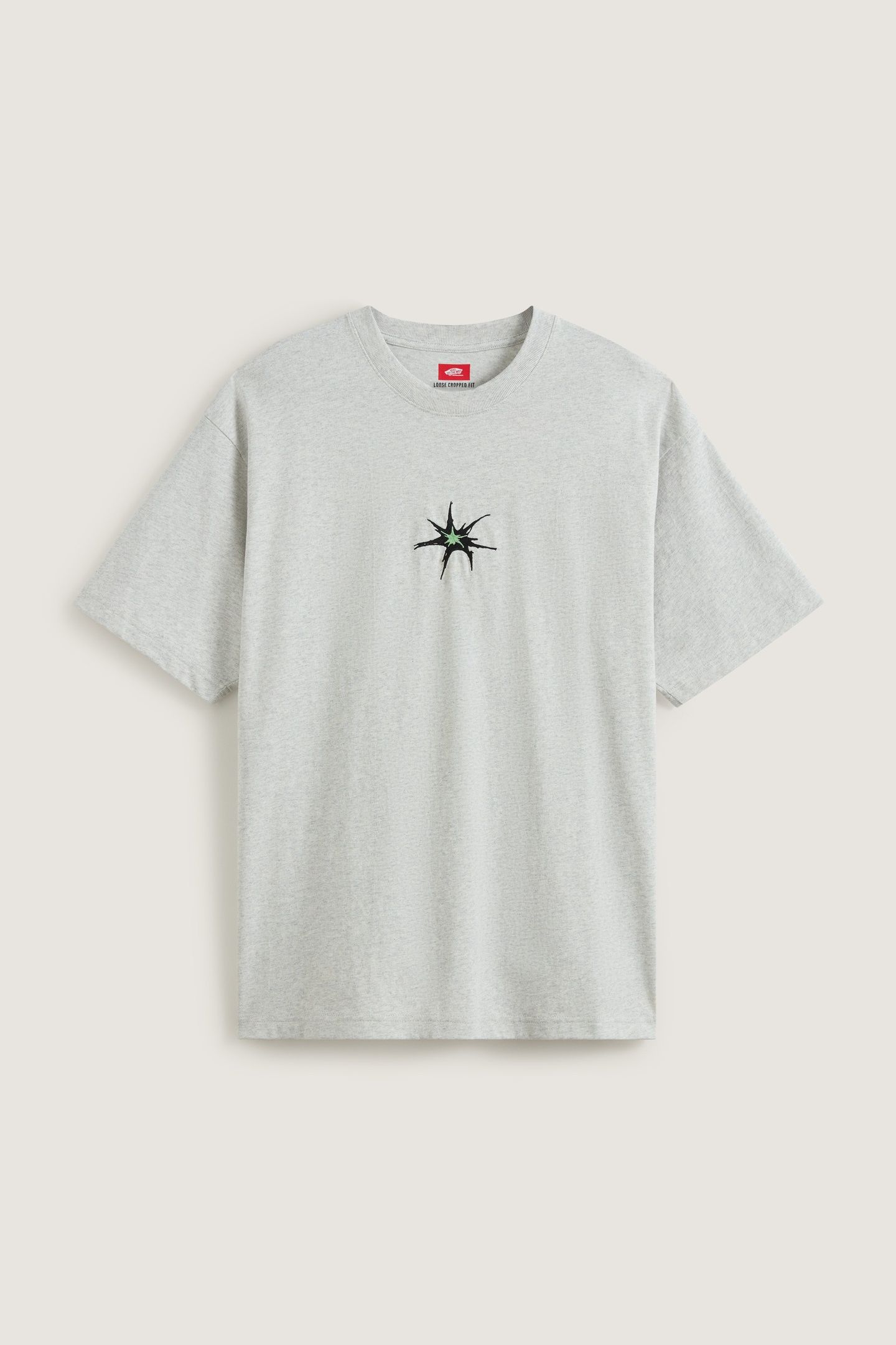 SKATE SPLATTER SS TEE ASH HEATHER 3