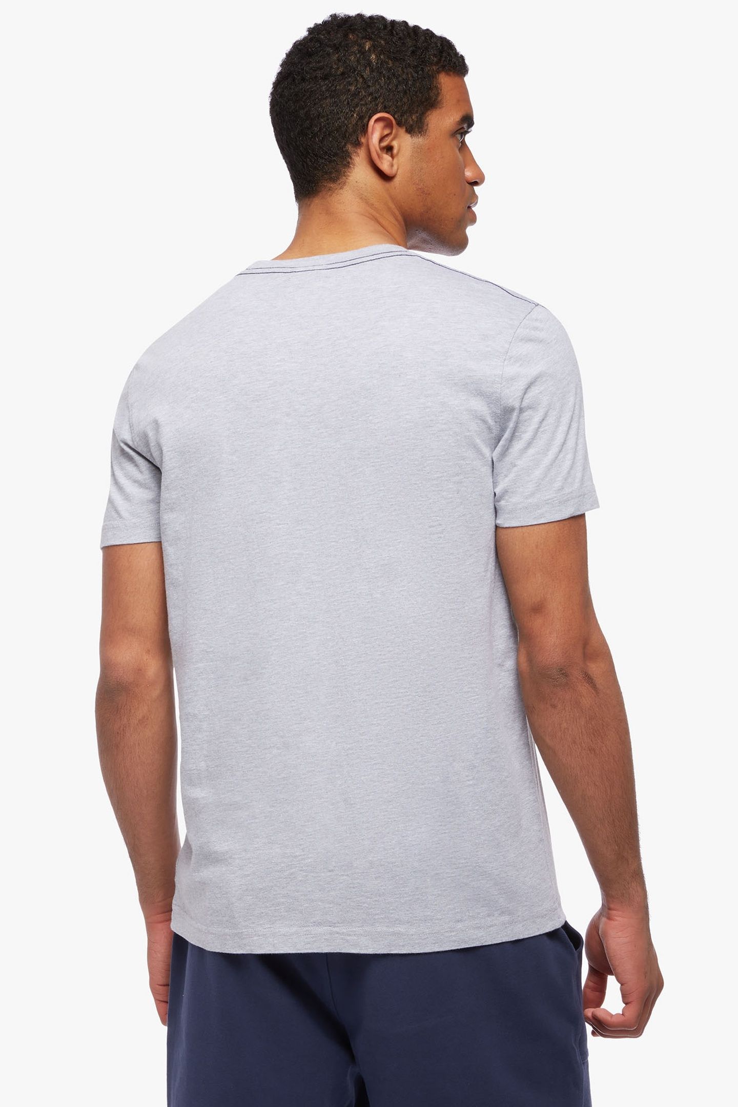 BROOKS BROTHERS LABEL GRAPHIC T-SHIRT MEDIUM GREY 3