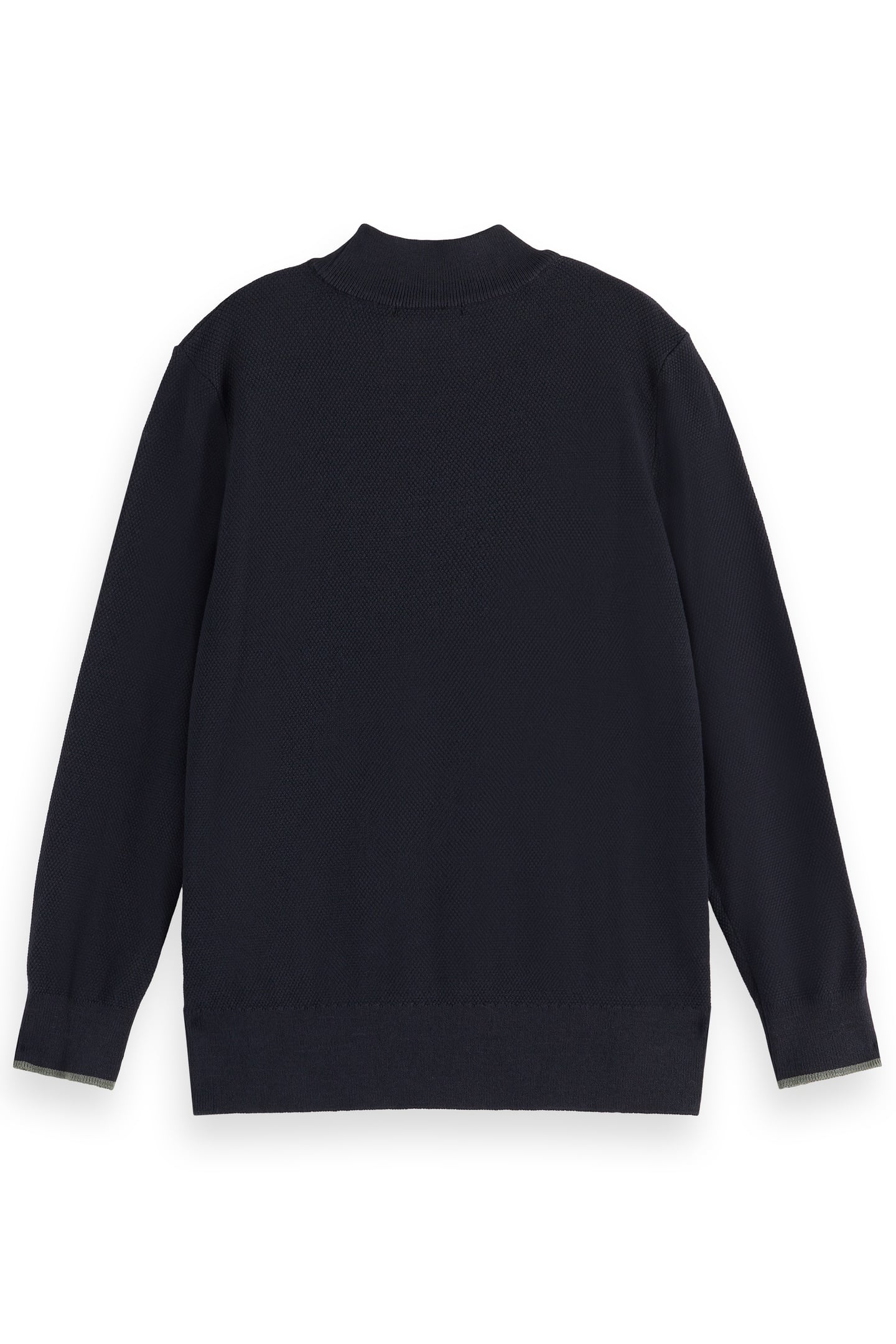 BOY REGULAR-FIT MOCK NECK PULLOVER ANTHRACITE 1