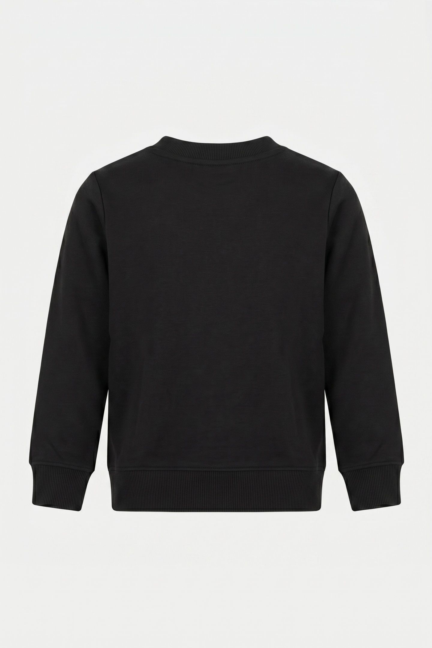BOYS MINIMAL LOGO SWEATER BLACK 3