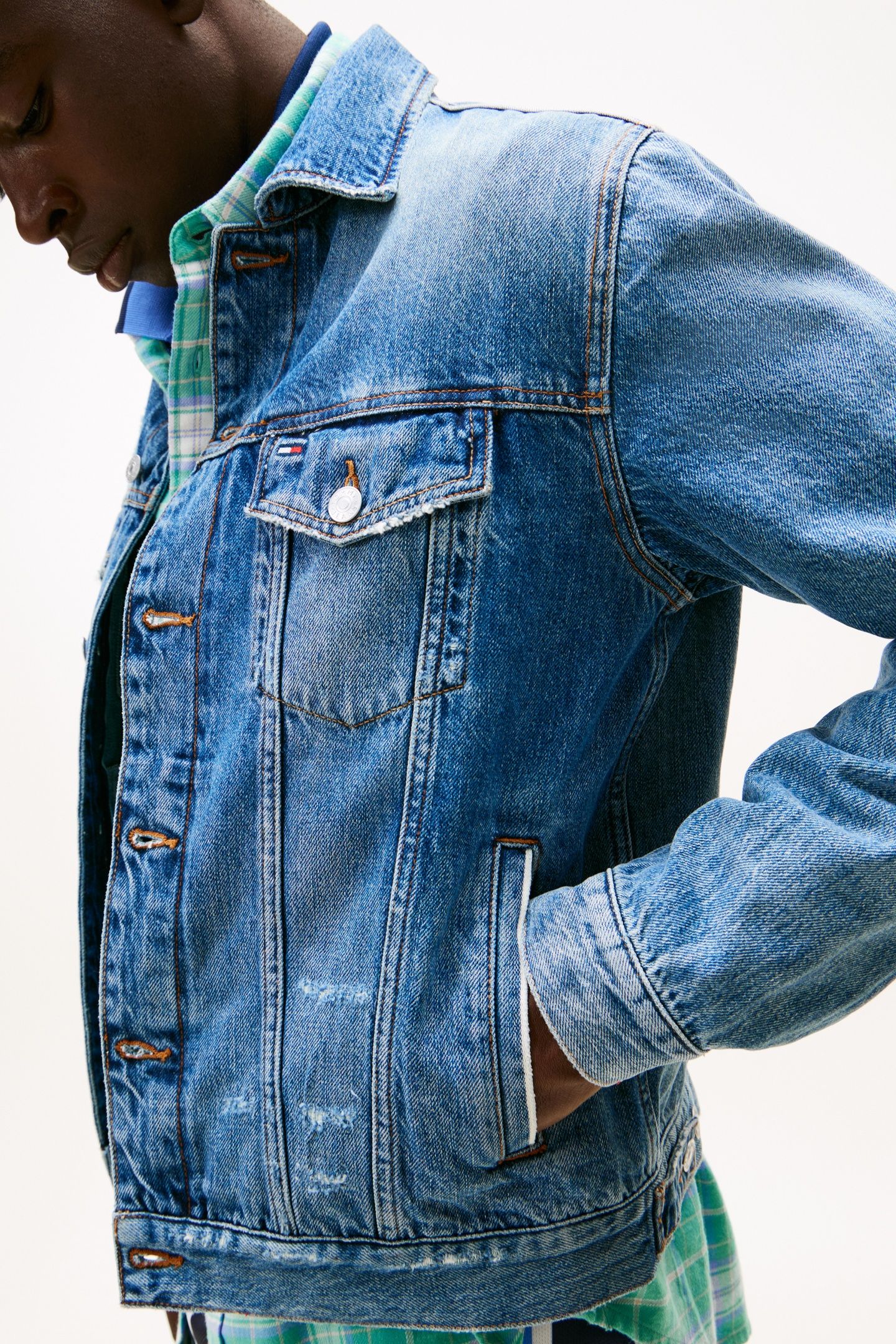 RYAN REGULAR TRUCKER JACKET DENIM LIGHT 5