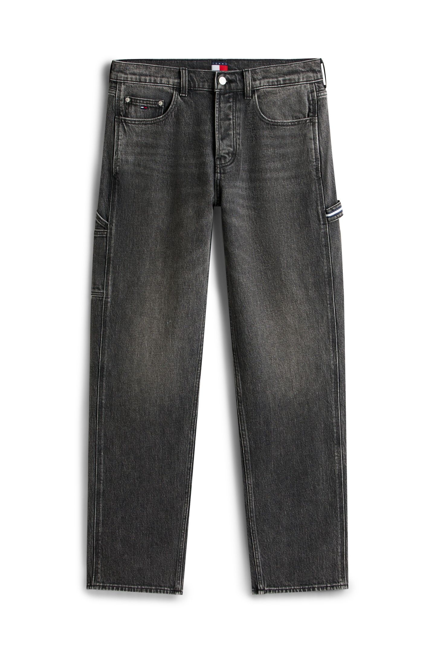 JAIMIE RELAXED STRAIGHT JEANS PANTOLON DENIM BLACK 4