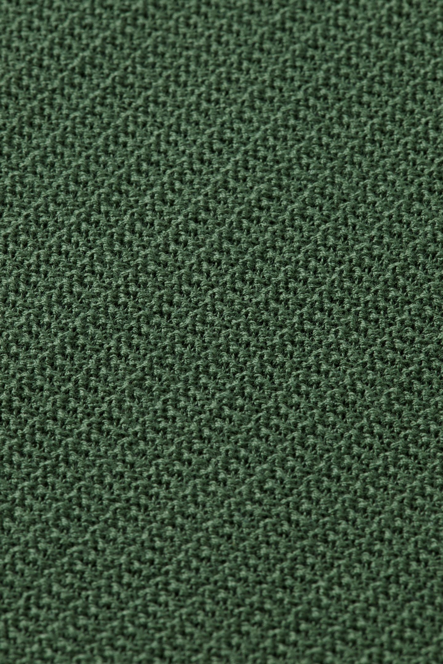 STRUCTURED KNITTED SOLID POLO SAGE GREEN 3
