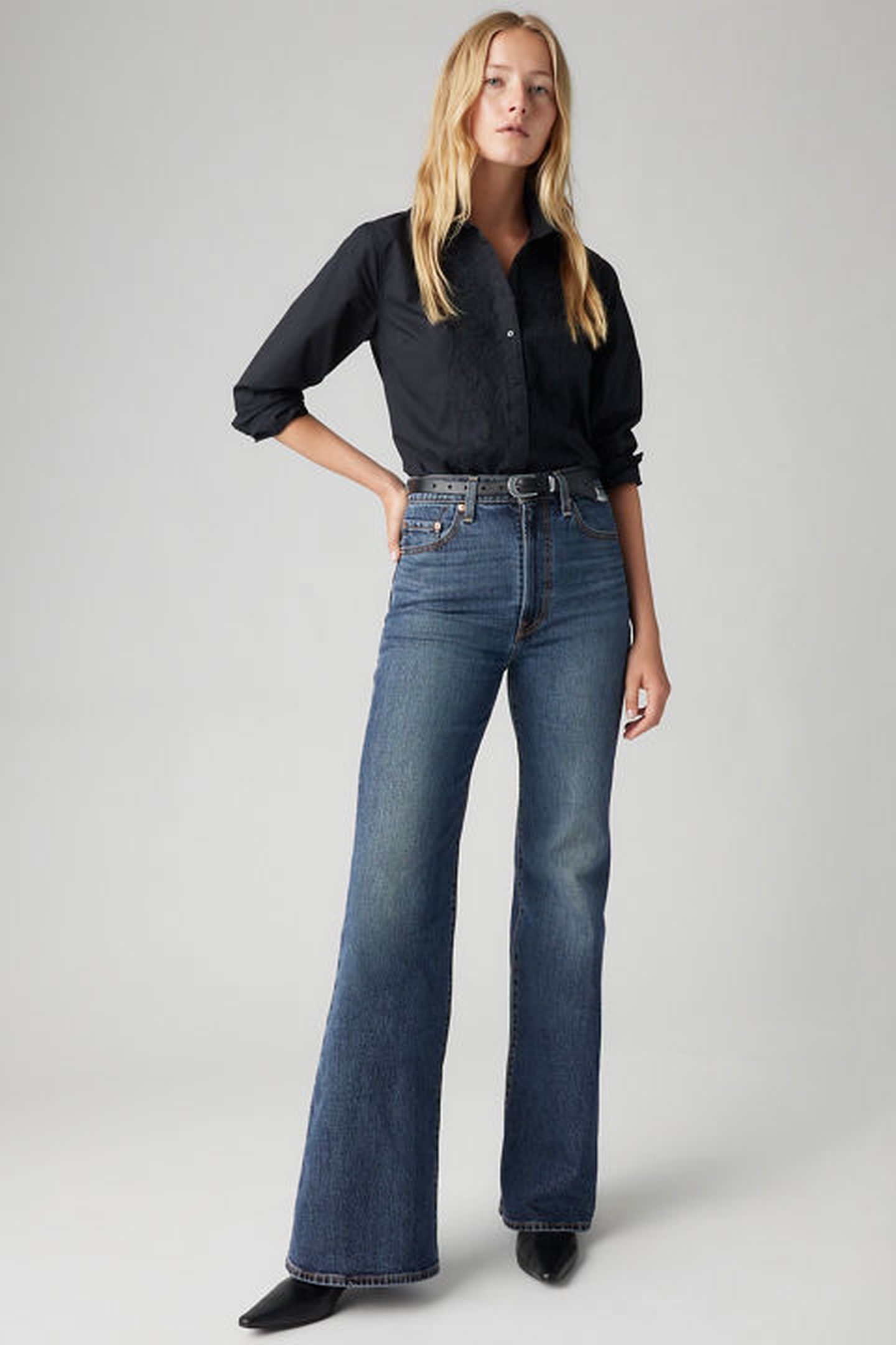 RIBCAGE BELL JEANS 1