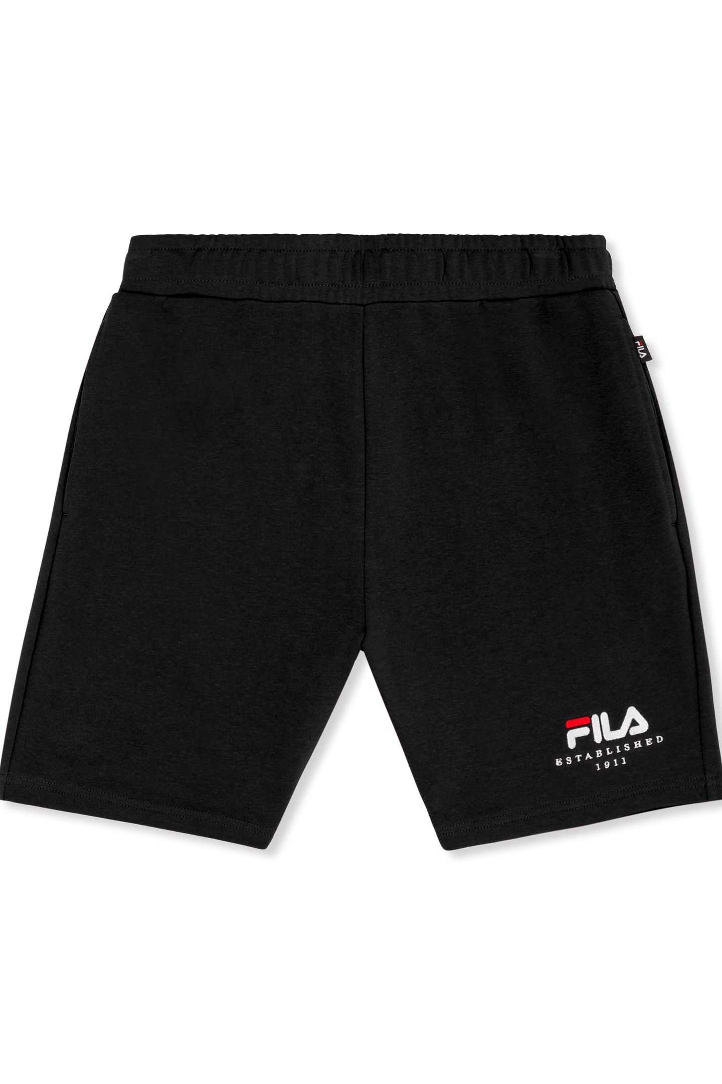 VALSERA REGULAR LOGO SWEAT SHORTS BLACK 4