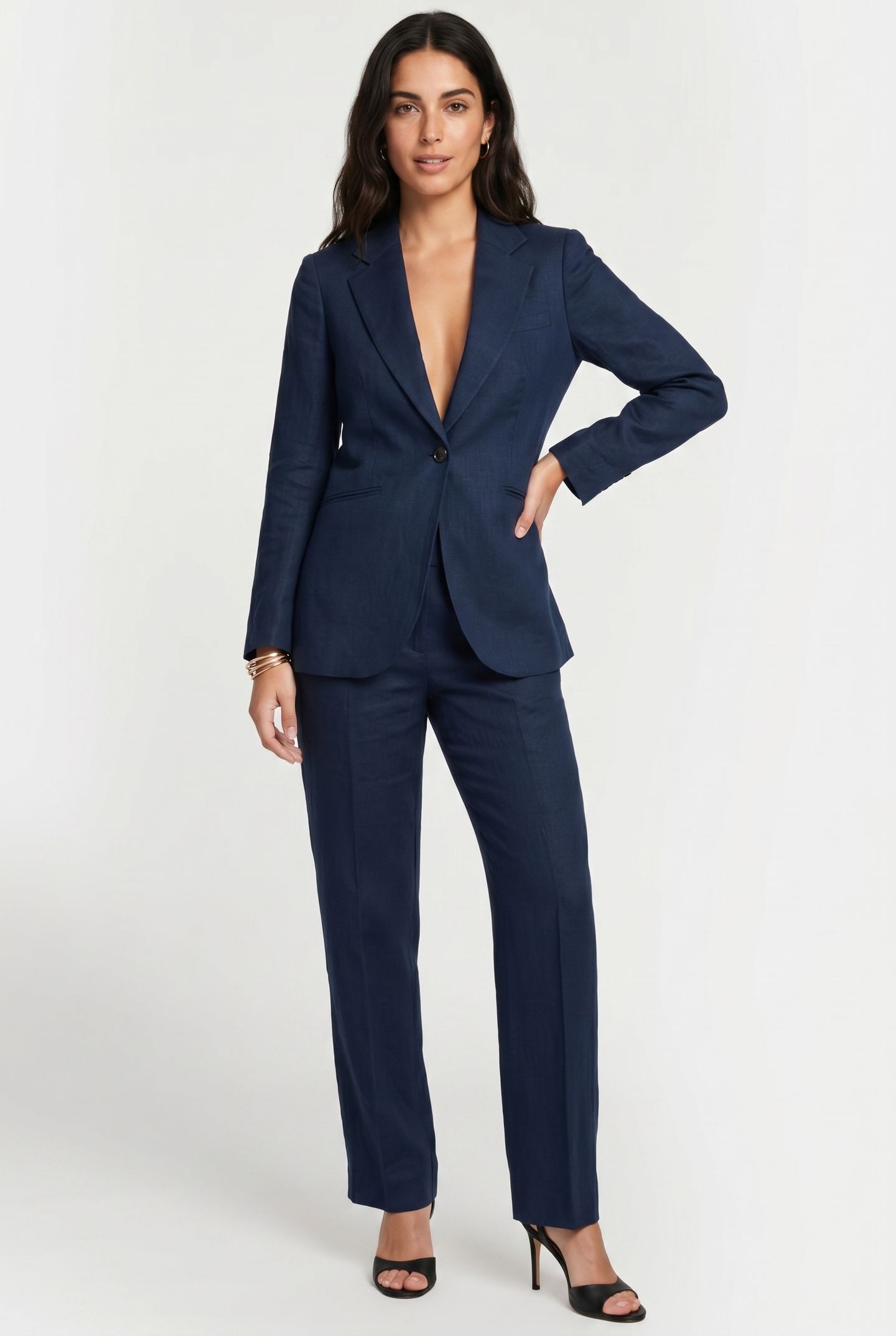 JACKET LINEN INDIGO 4