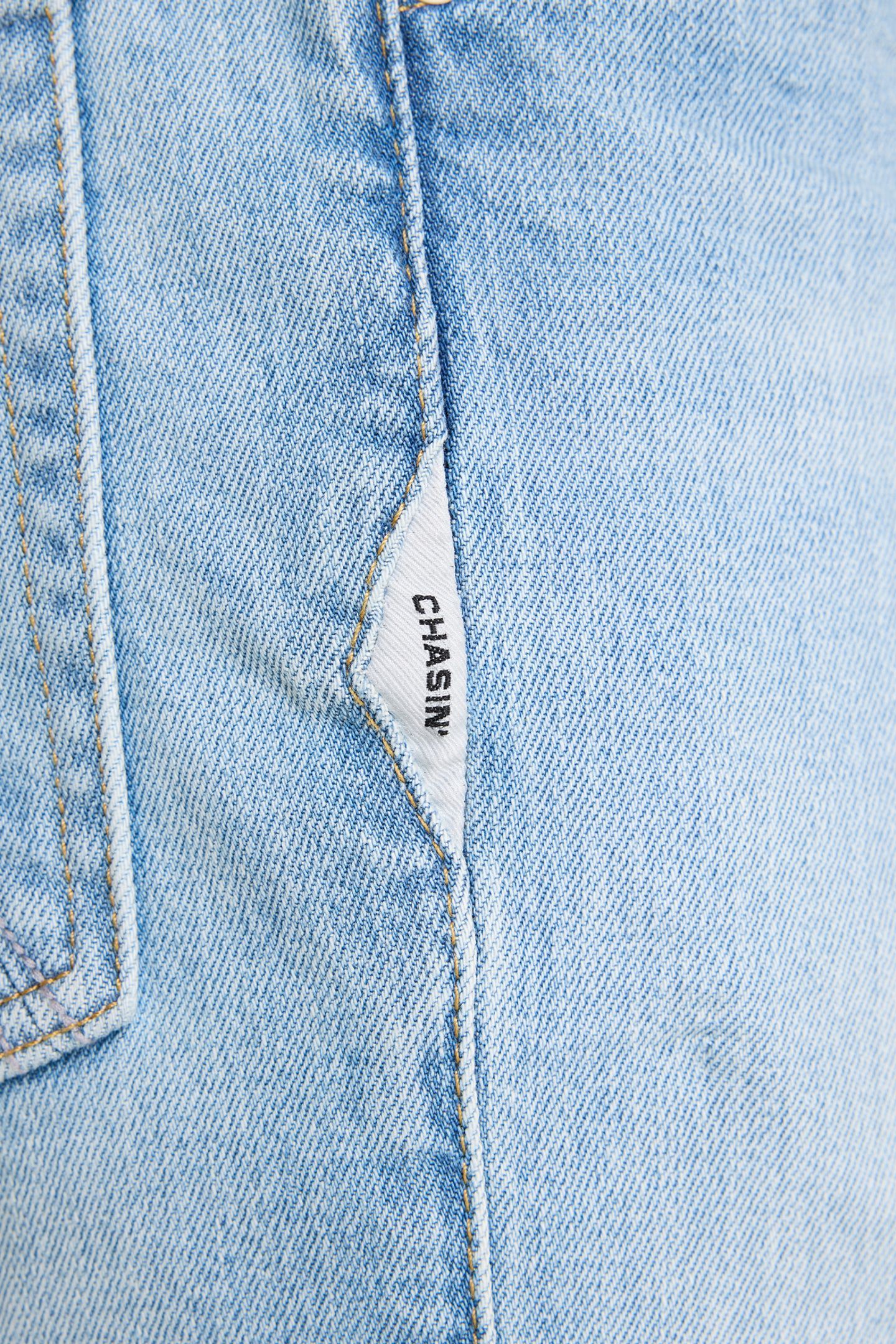 HELYX STRIDE PANTS DENIM LIGHT BLUE REPAIRED 6