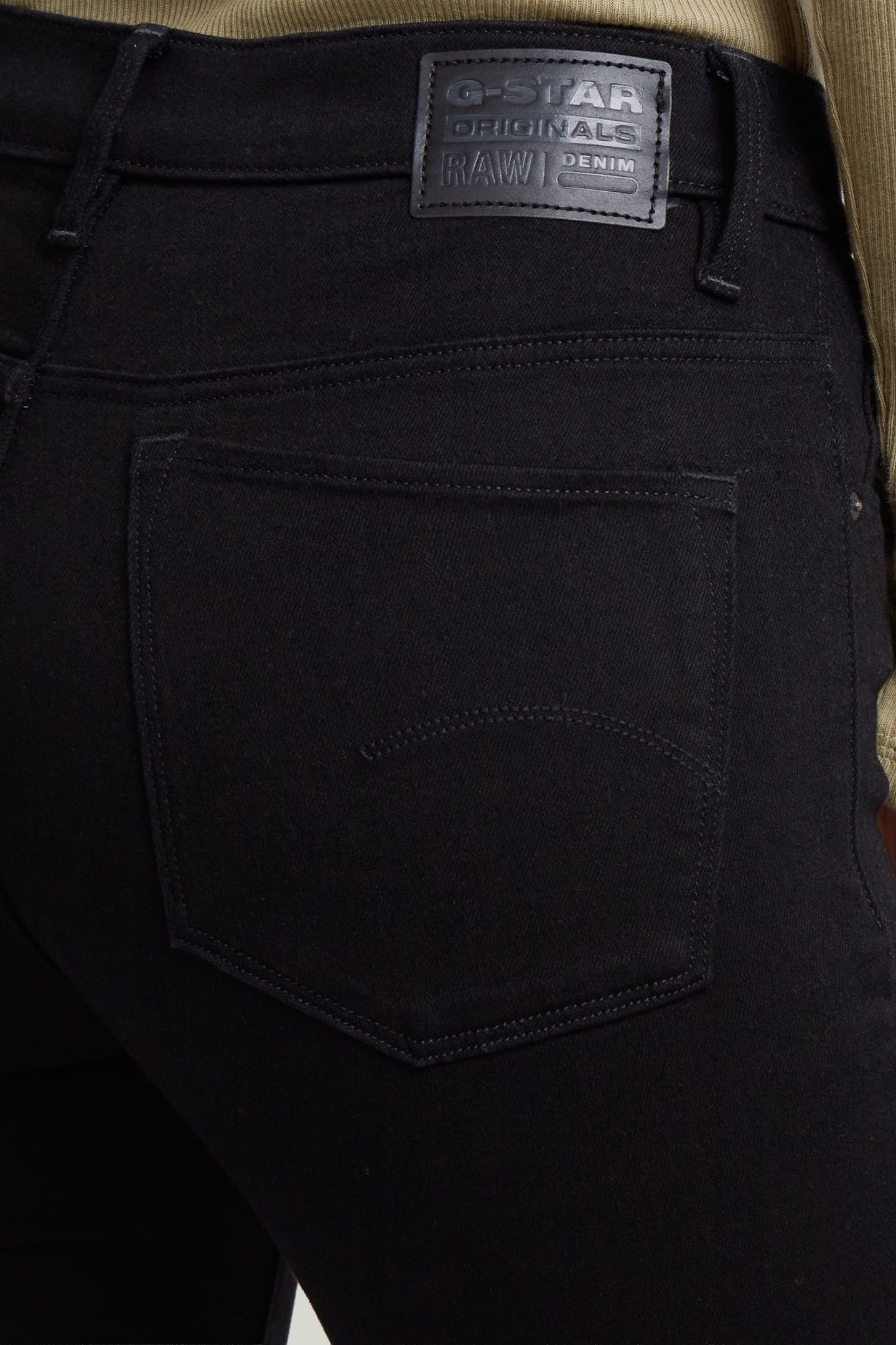 3301 FLARE  JEANS BLACK 6