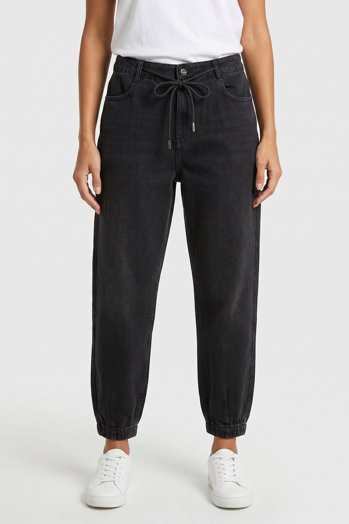 SLOUCHY BLACK DENIM DENIM BLACK 1