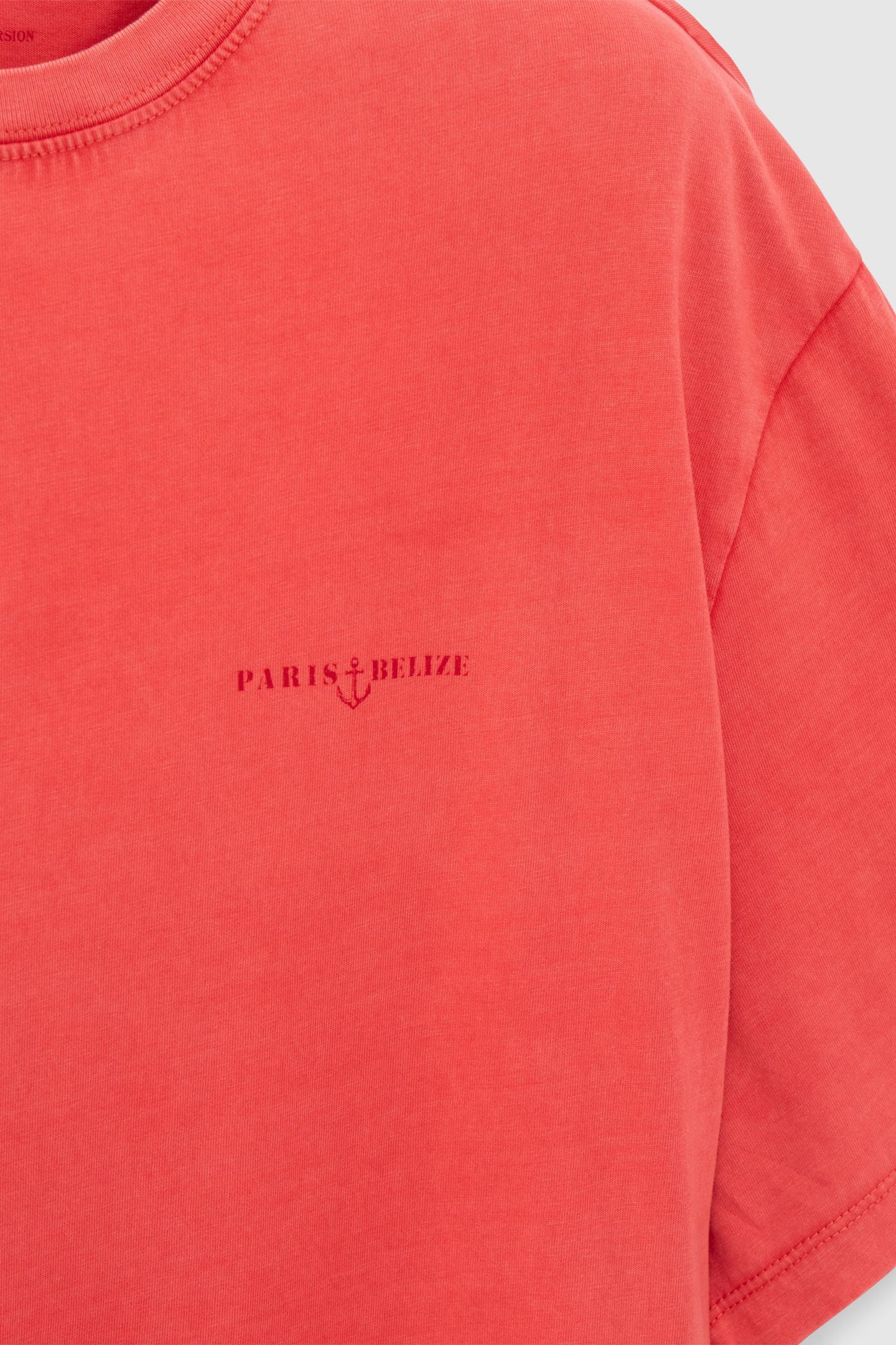 CAYENNE T-SHIRT WITH SLOGAN AND ANCHOR ON CHEST 7