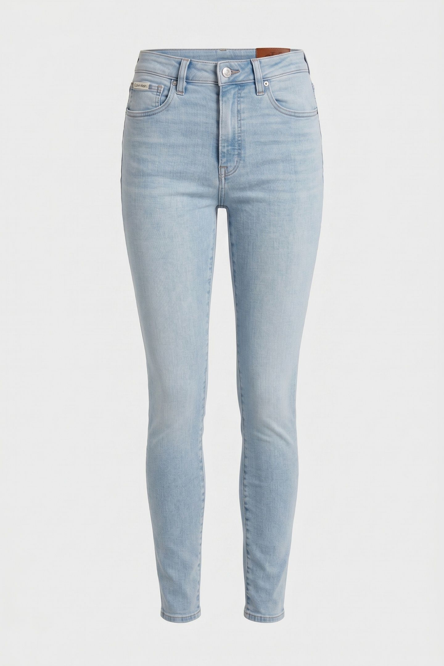 EU HIGH RISE SKINNY JEANS BLUE RAIN 3