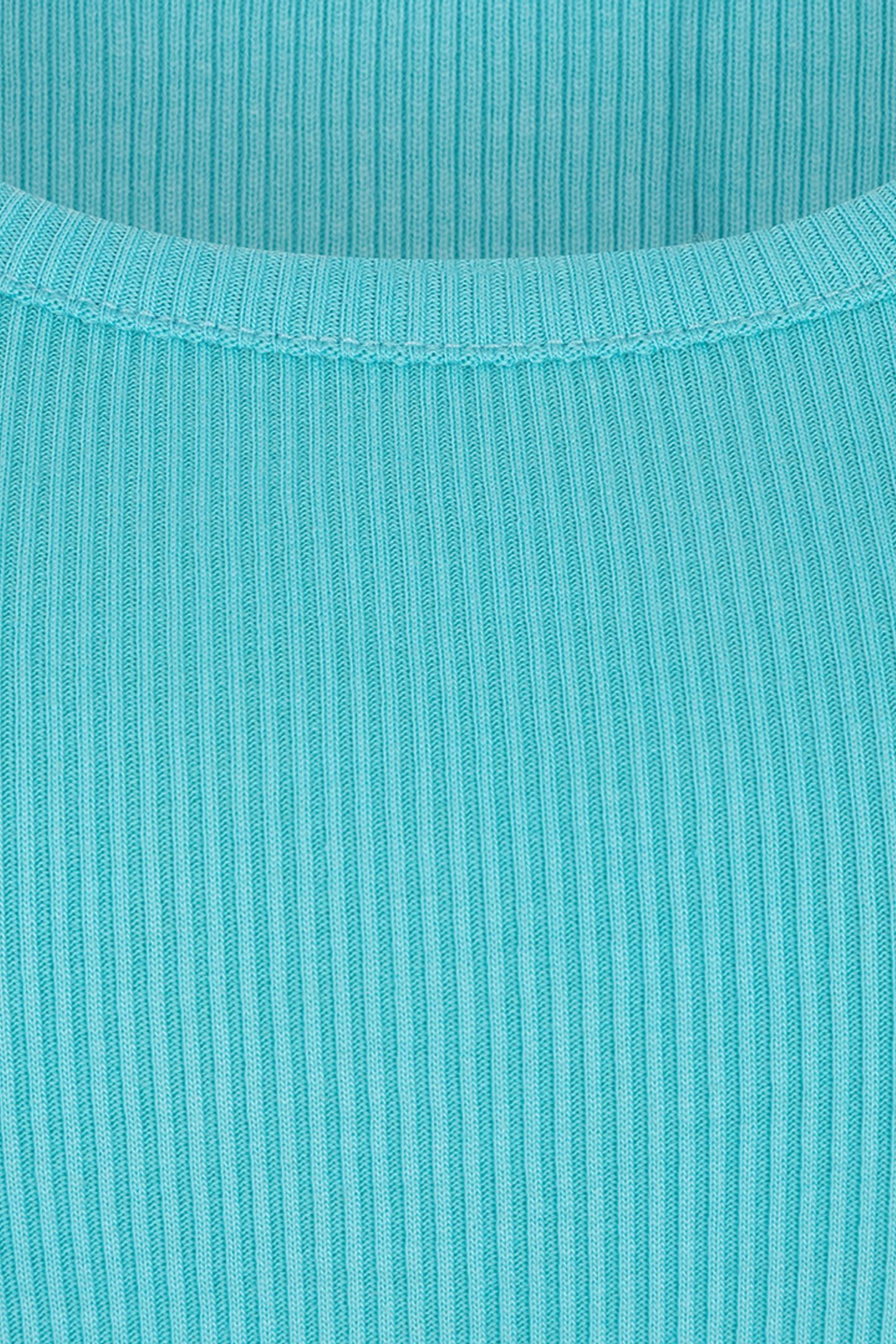 SINGLET RIB KNIT LAGOON 3