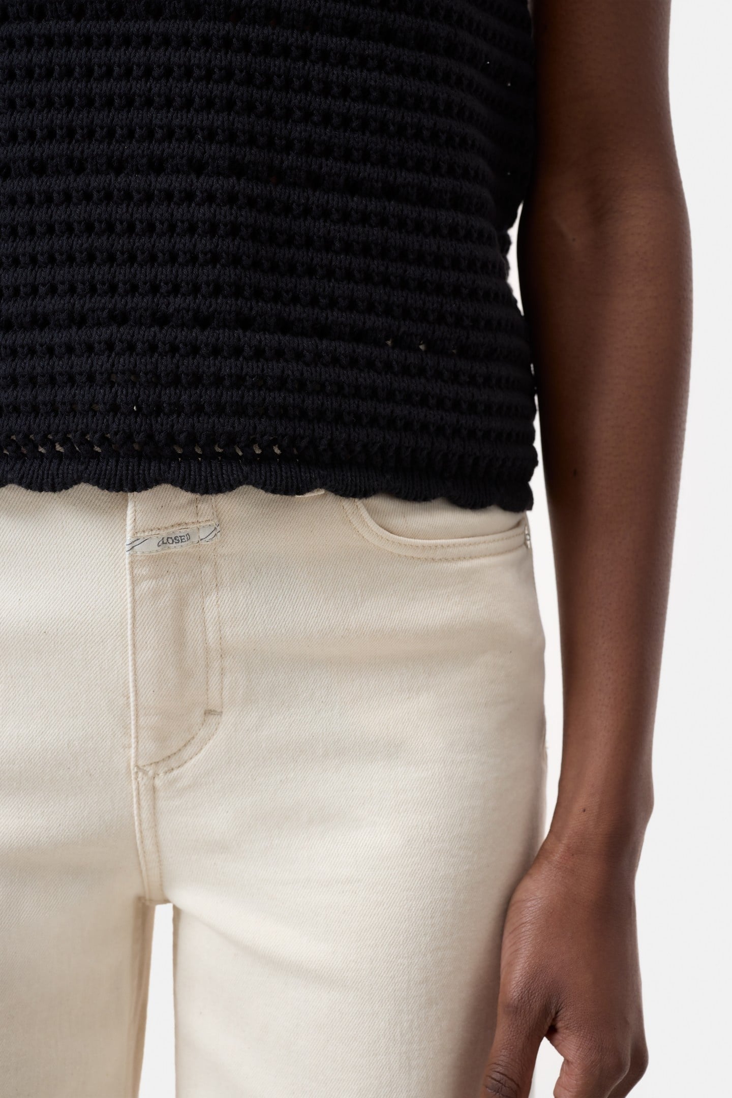 CROCHET TANK TOP BLACK 6