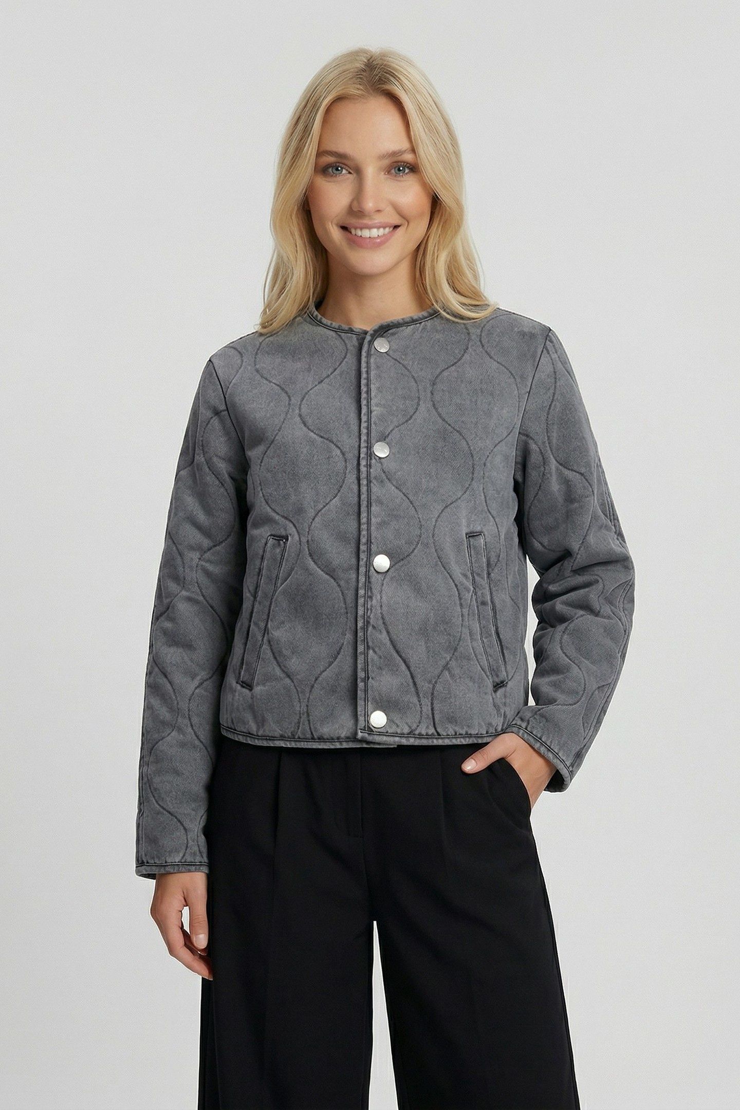 ALINA COTTON GREY USED 1