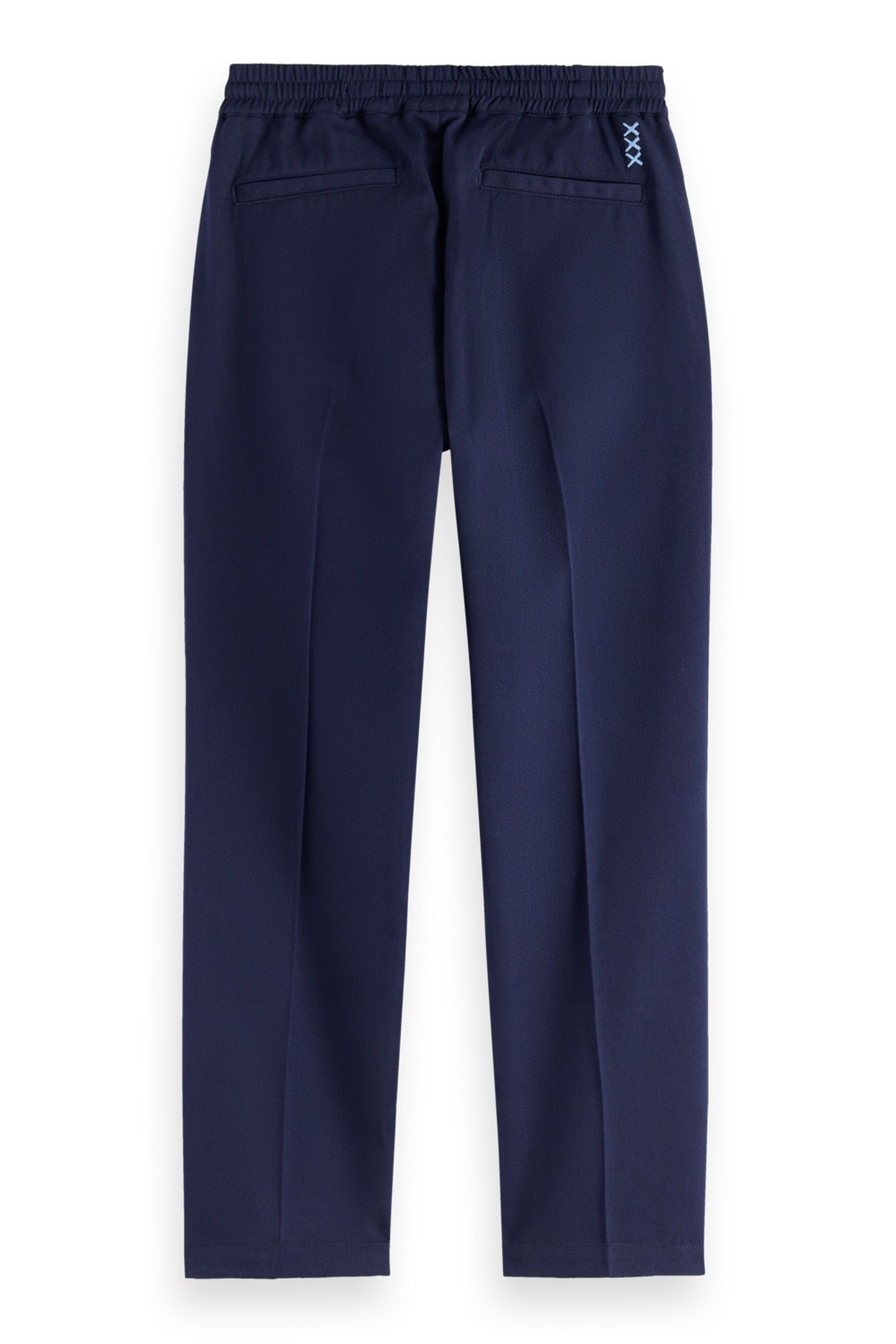 BOY LOOSE-TAPERED VISCOSE BLEND JOGGER NAVY 2