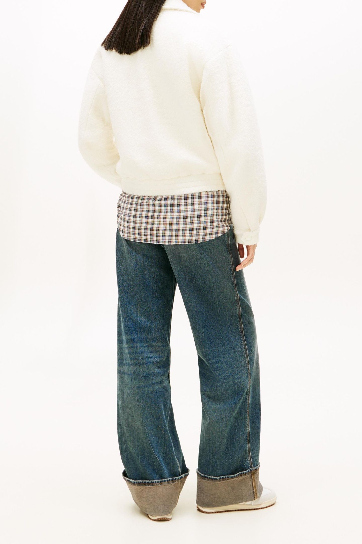 OVS WOOL ZIP JACKET ANCIENT WHITE 2