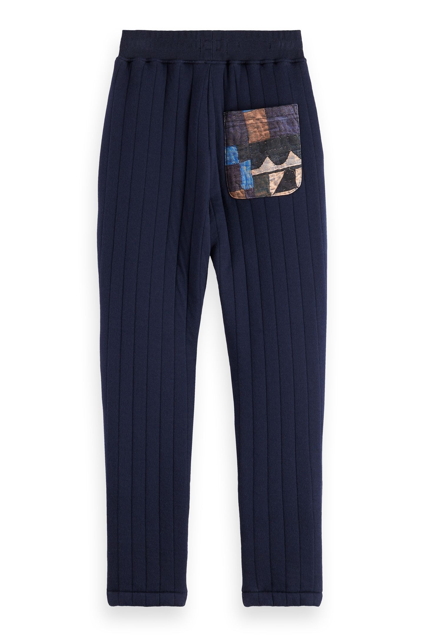 BOY QUILTED CARGO SWEATPANTS WITH PATCHWORK POCKET SKY CAPTA 2