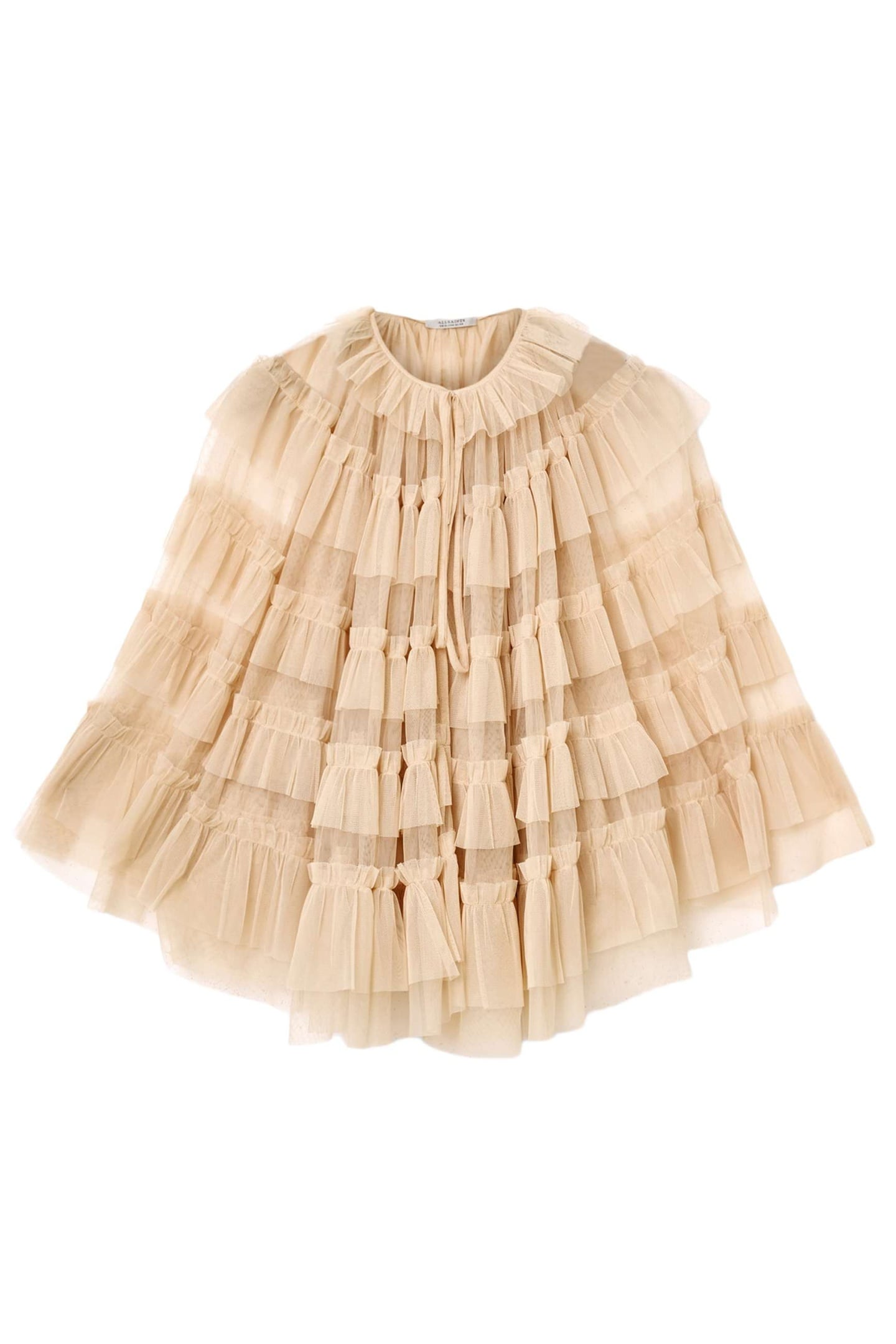 AUDE RUFFLE CAPE BLUSH PINK 8