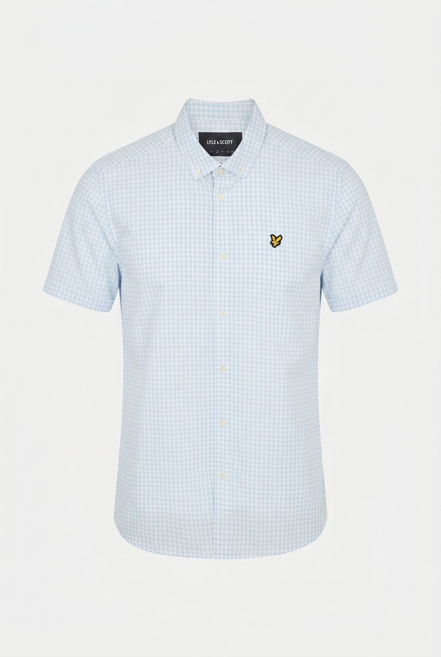SS GINGHAM SHIRT DECK BLUE/ WHITE 3