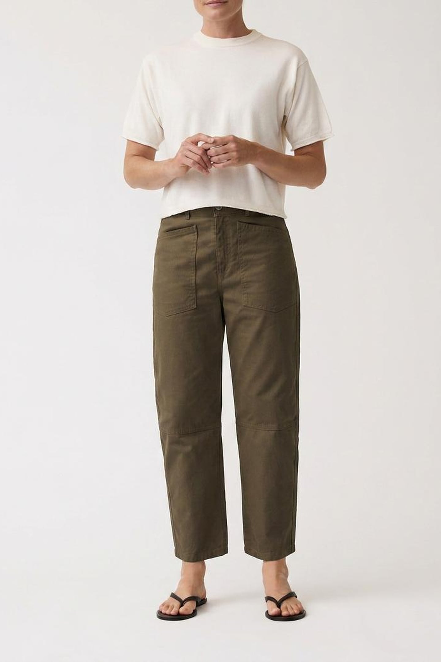 HEATHER DENIM DARK KHAKI 1