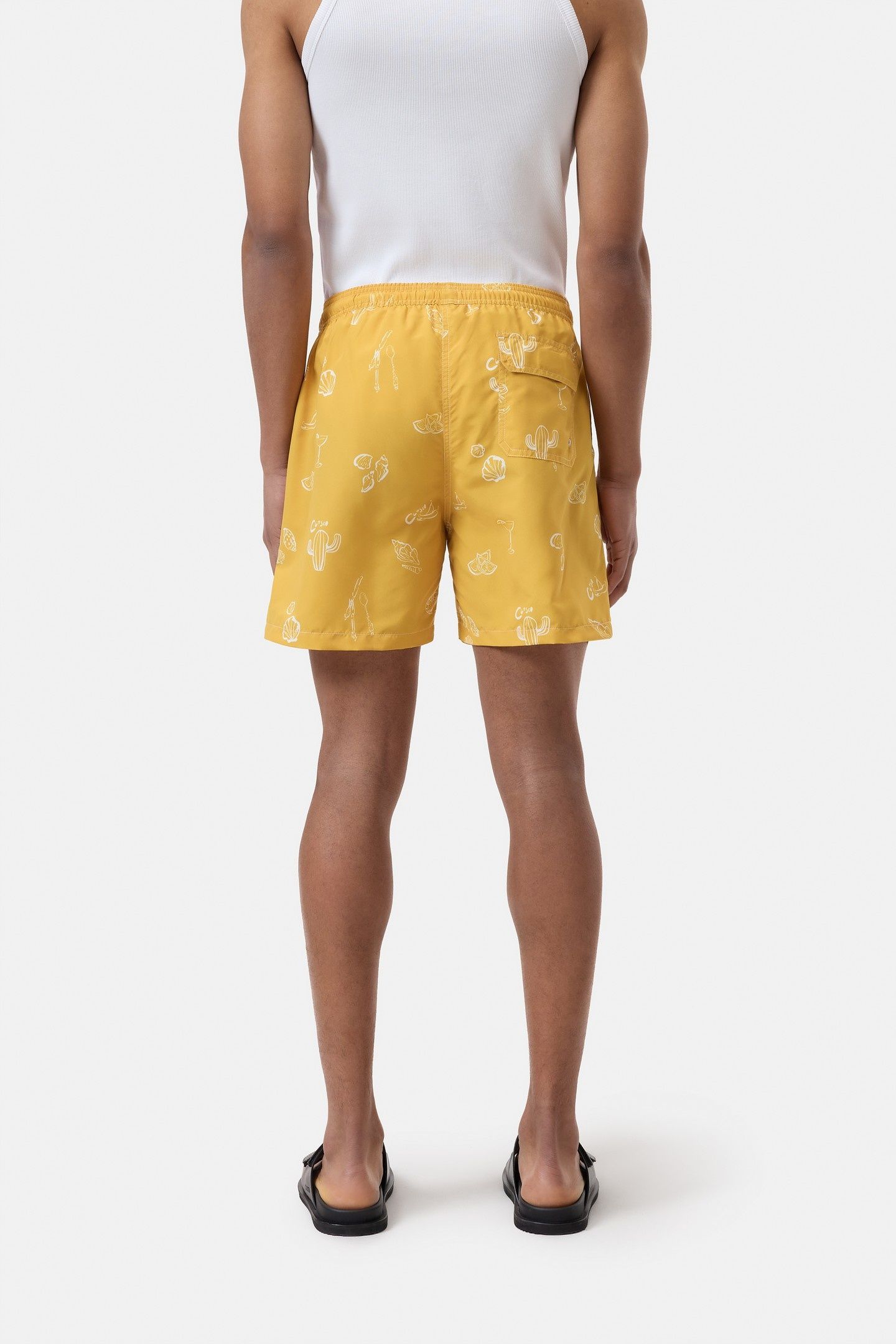 SWIM SHORTS MANGO YELLOW 2