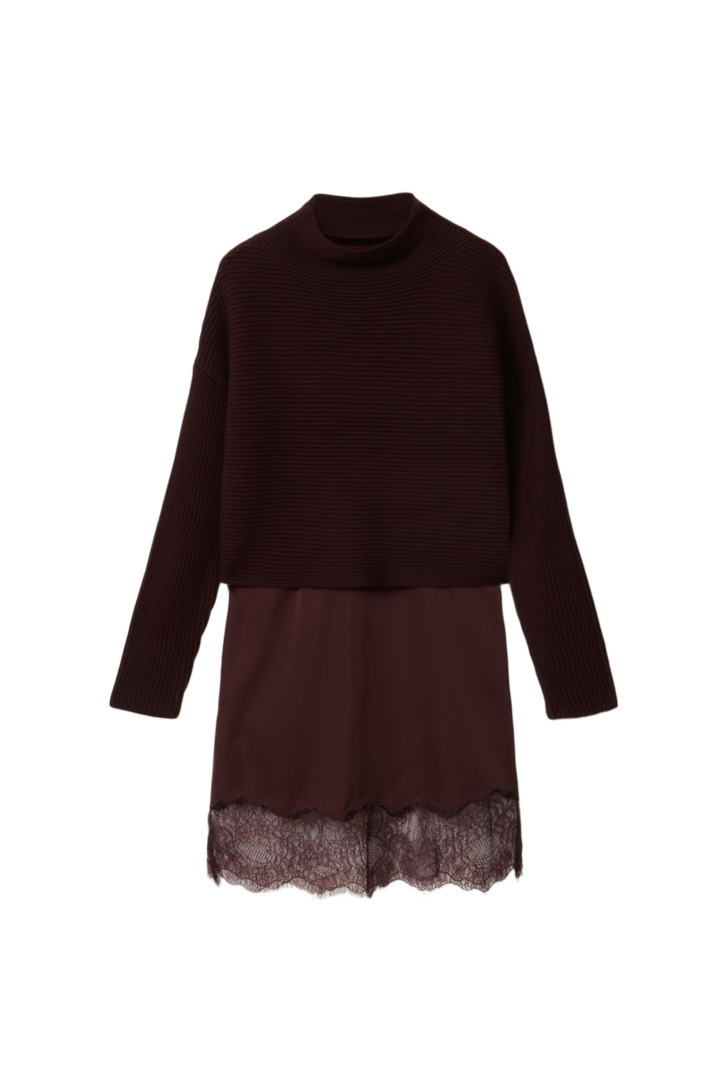 ELOISE DRESS OXBLOOD RED 5