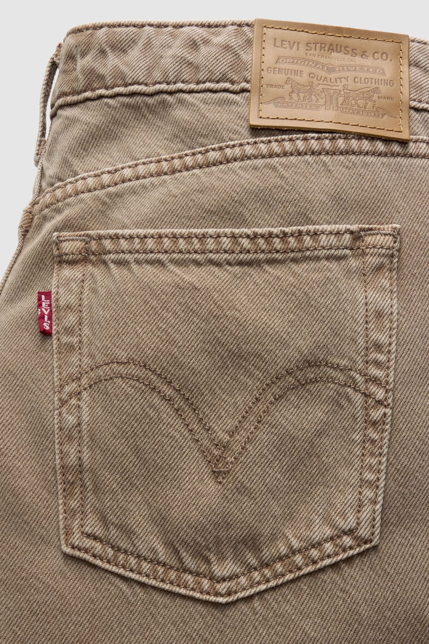 LOW LOOSE WASHED PINE JEANS 7