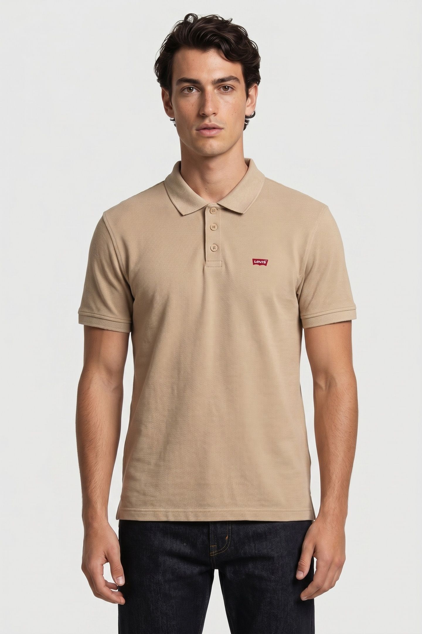 LEVIS HM POLO WHITE PEPPER 1