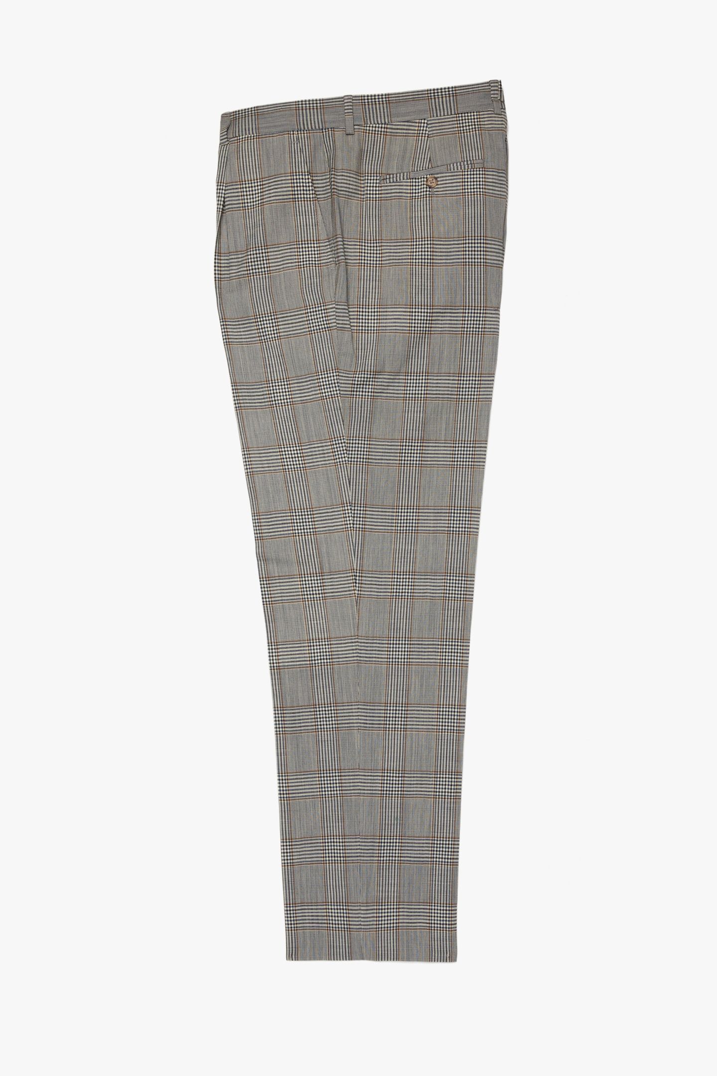 REGULAR FIT CHECKED PANTS MULTI 4